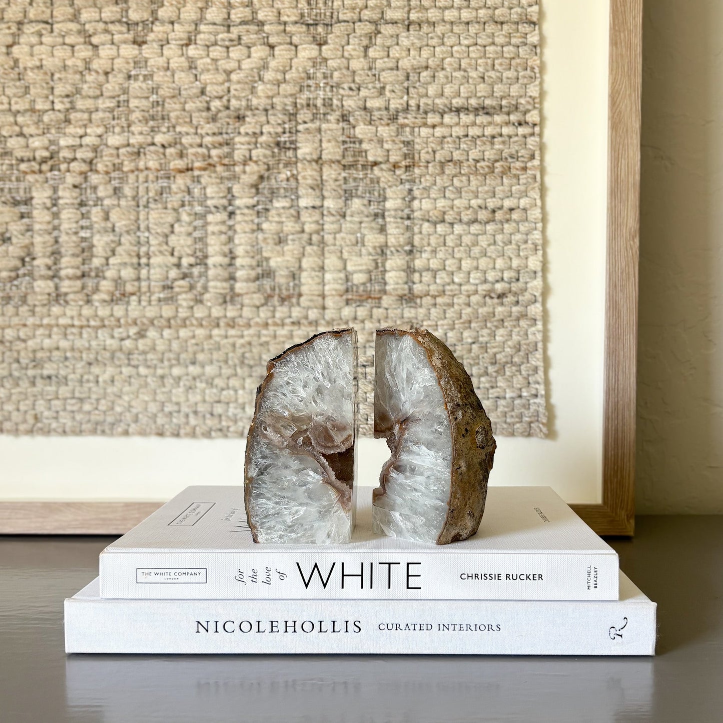modern rustic office accents