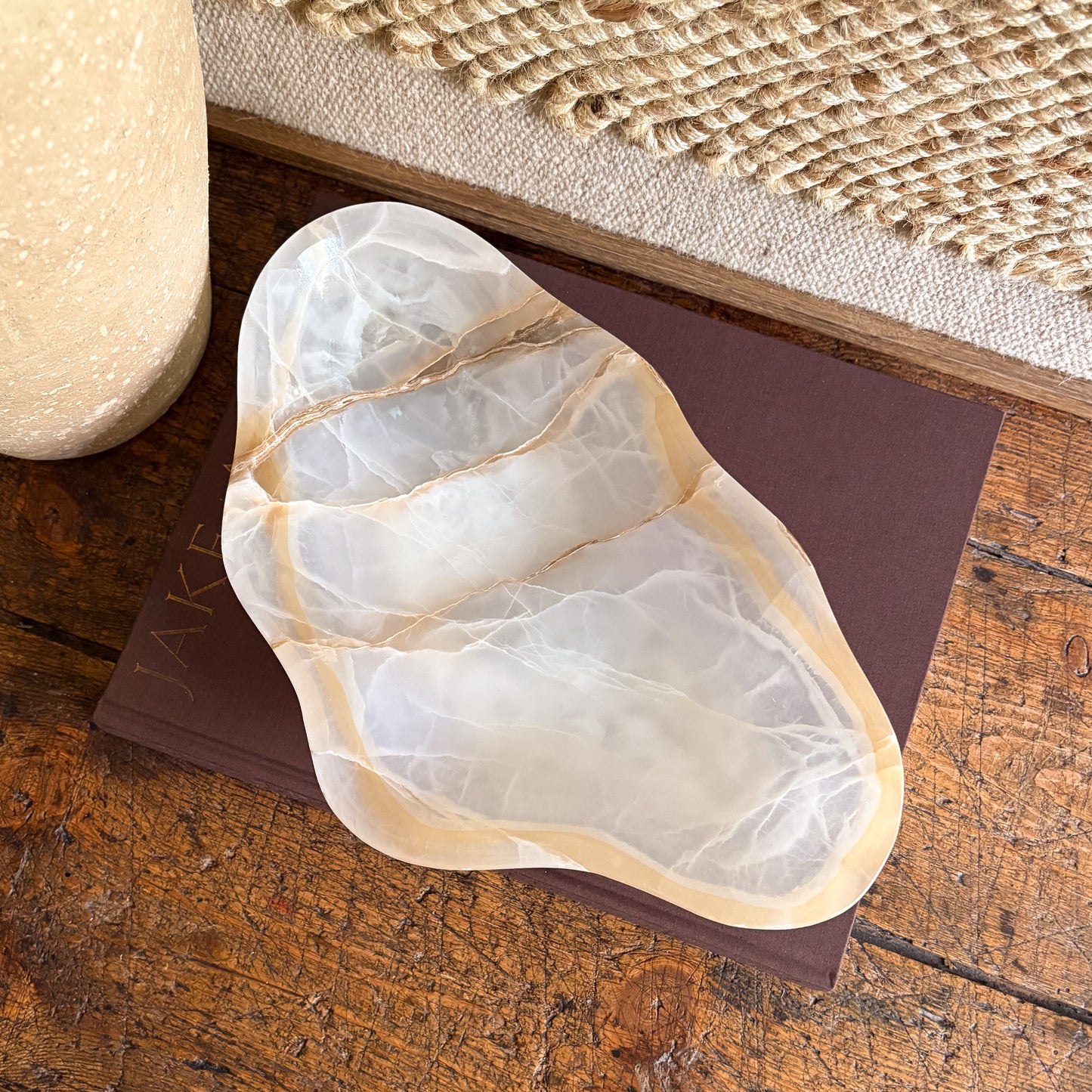 neutral stone bowl