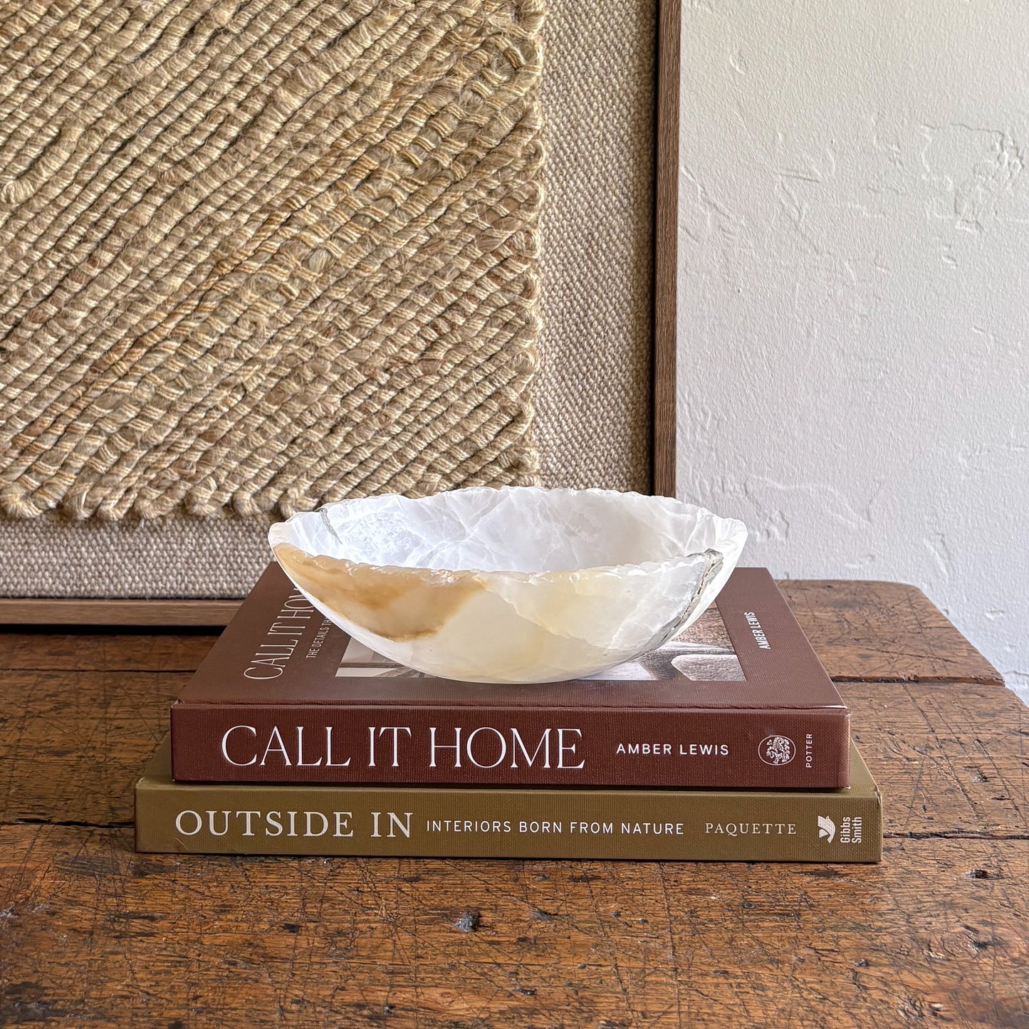 onyx coffee table bowl