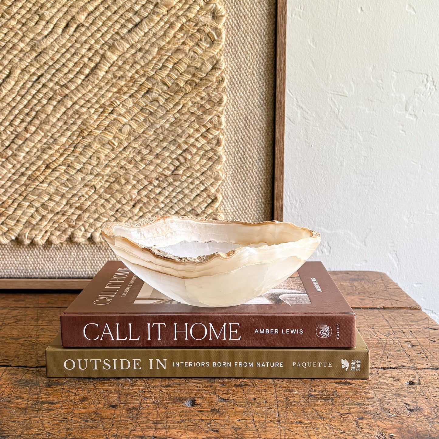 natural mexican onyx stone bowl