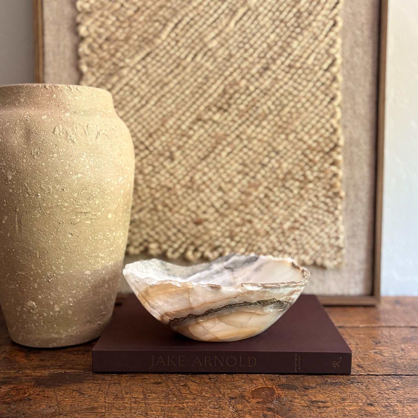 natural mexican onyx stone bowl