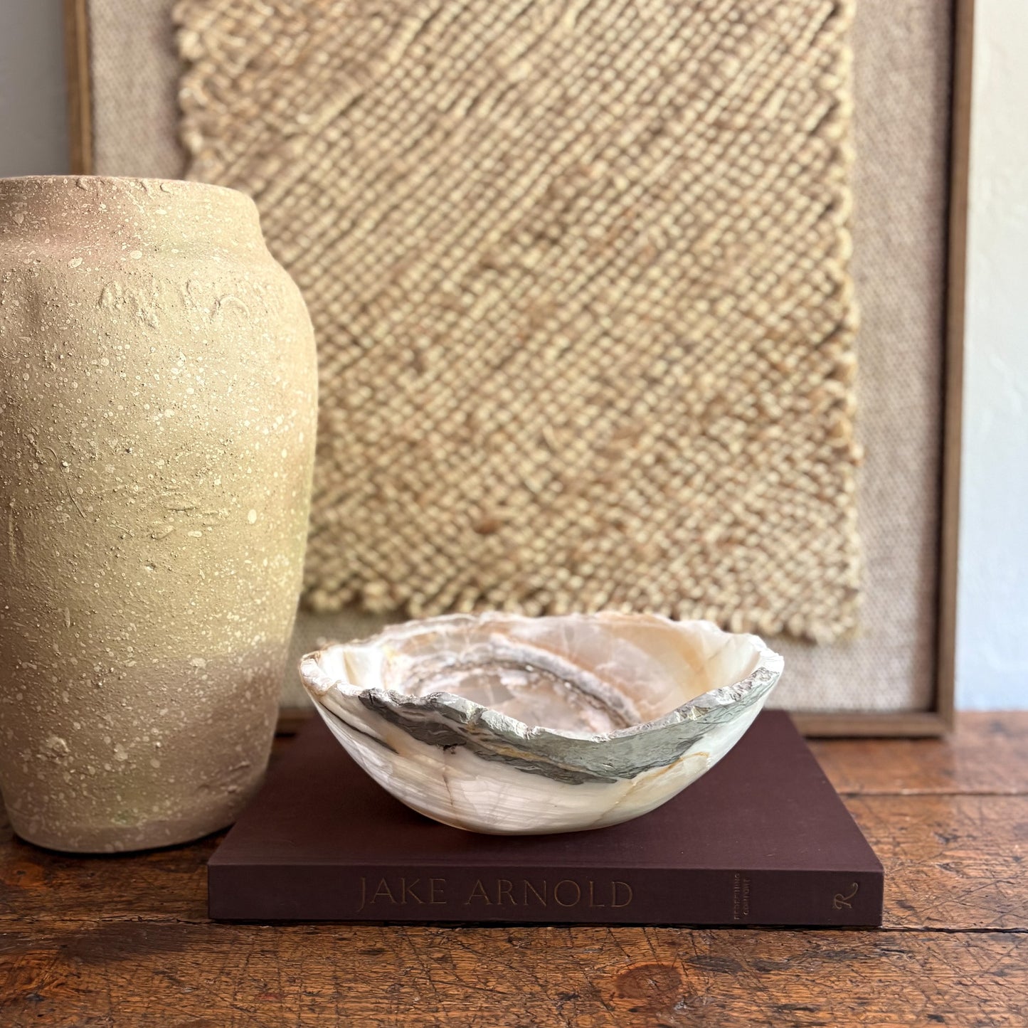 onyx coffee table bowl
