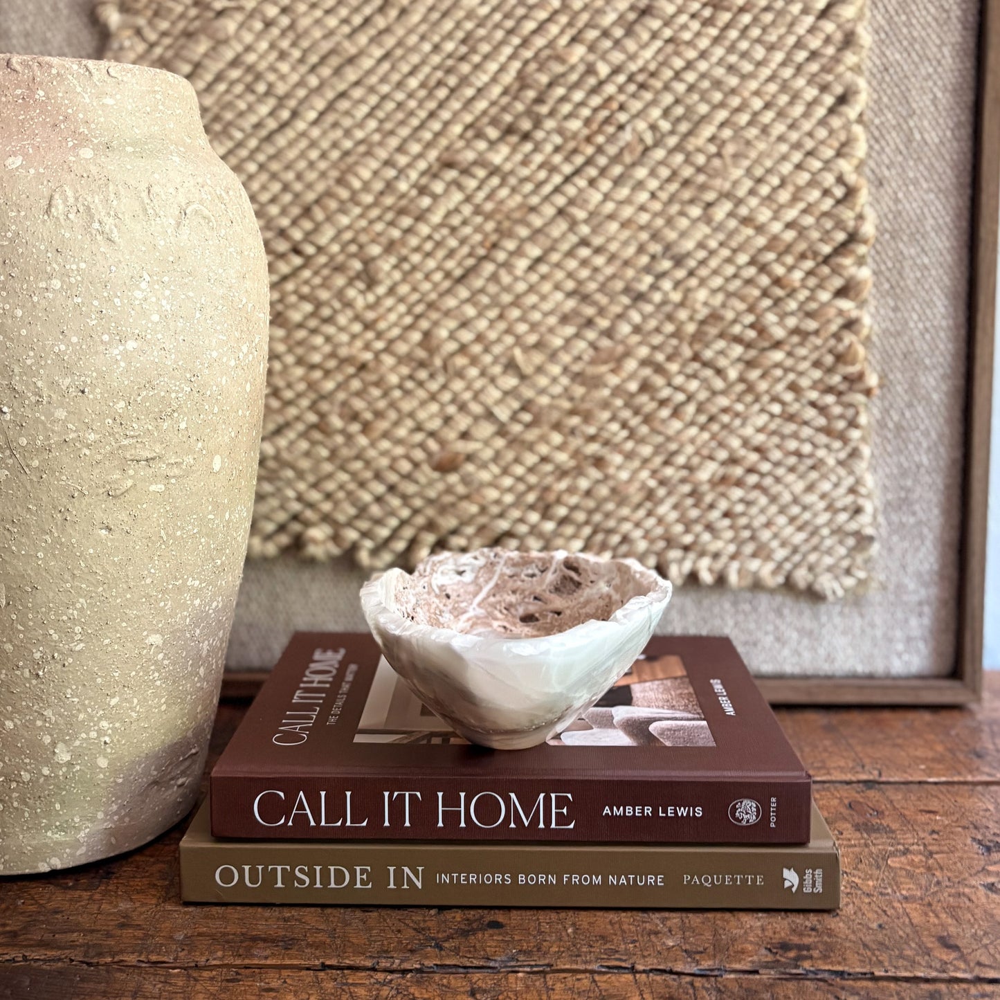 onyx coffee table bowl