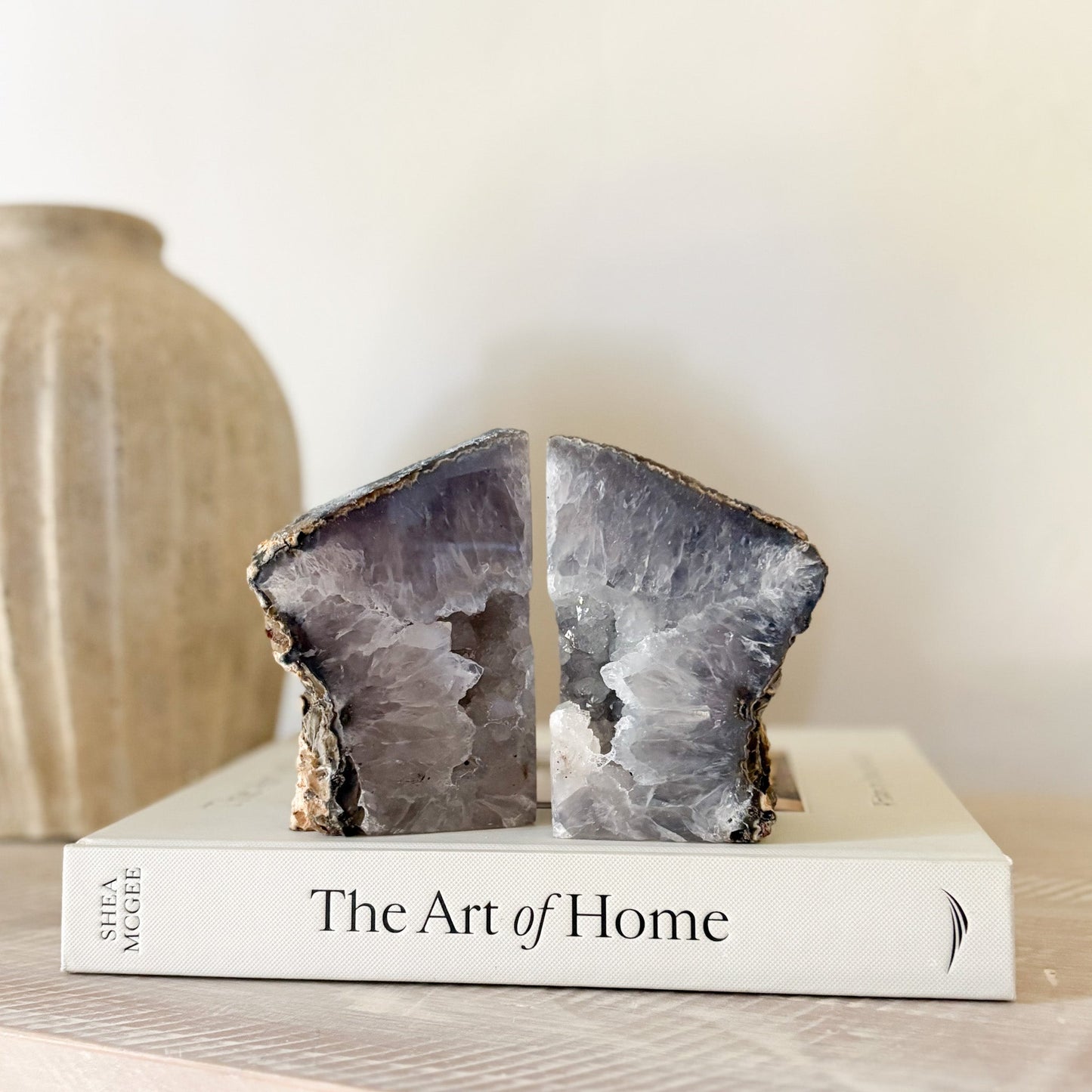 geode center bookends