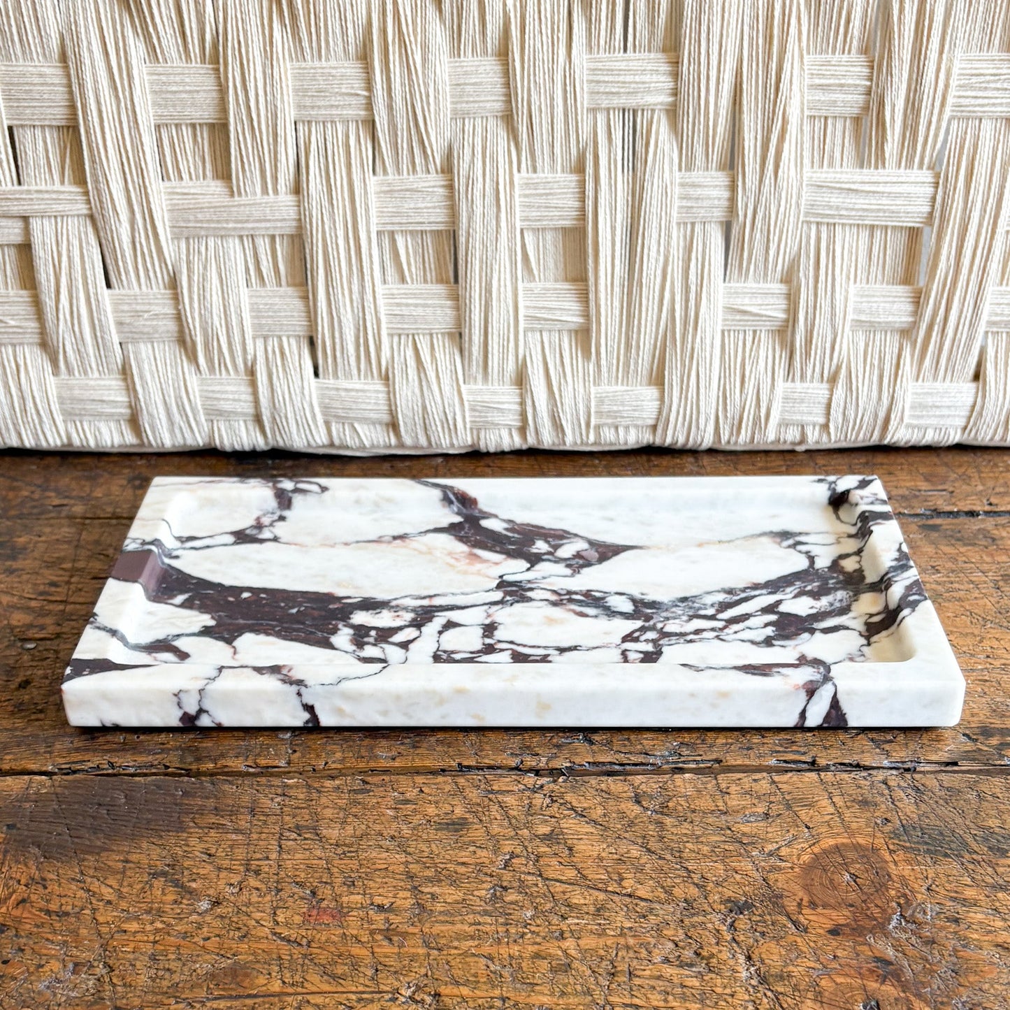 marble accent tray