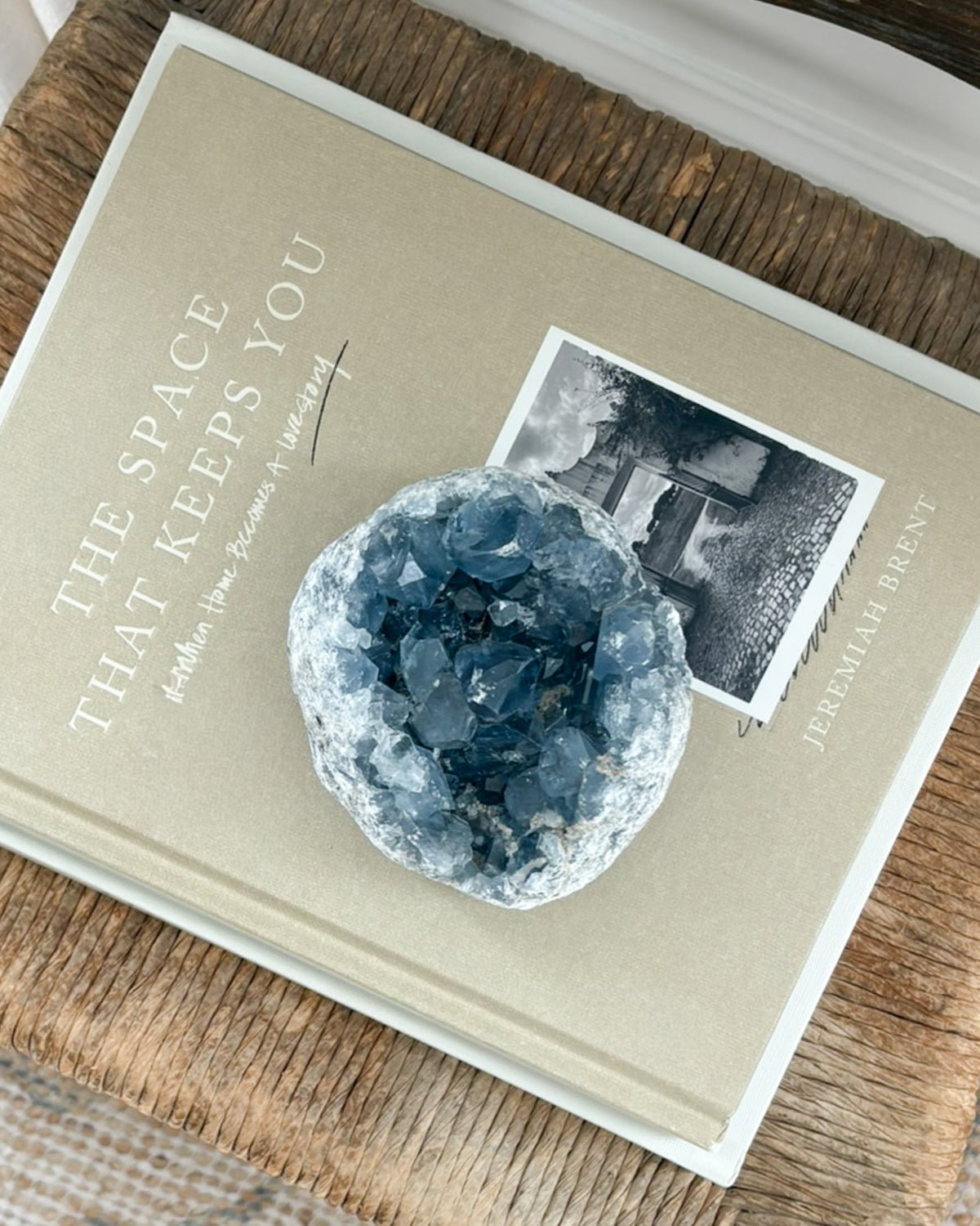 Celestite Crystal Cluster