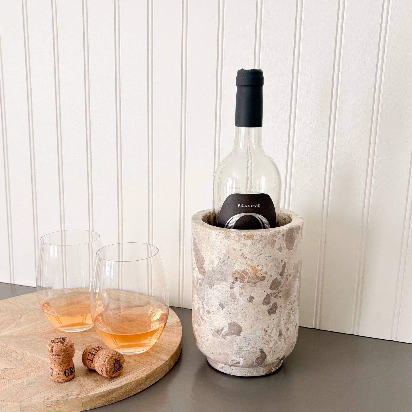natural stone wine chiller