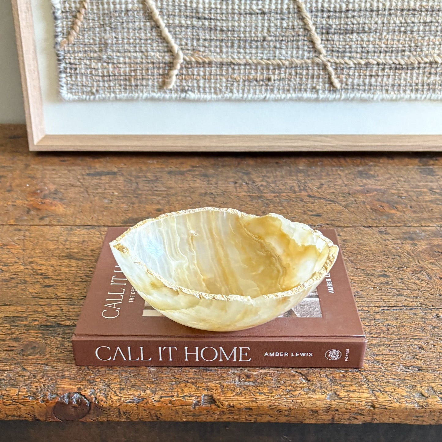 neutral onyx bowl