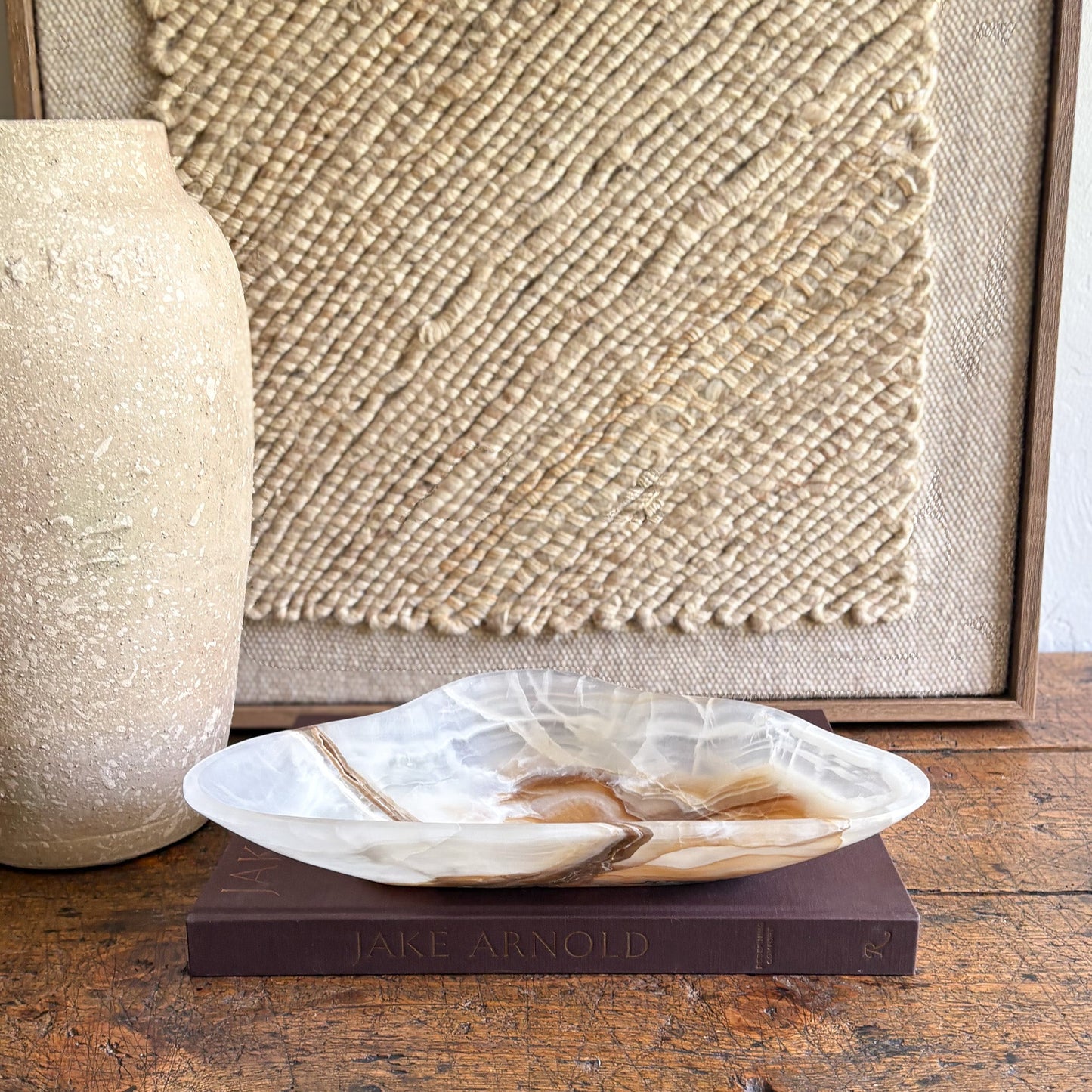 natural mexican onyx stone bowl