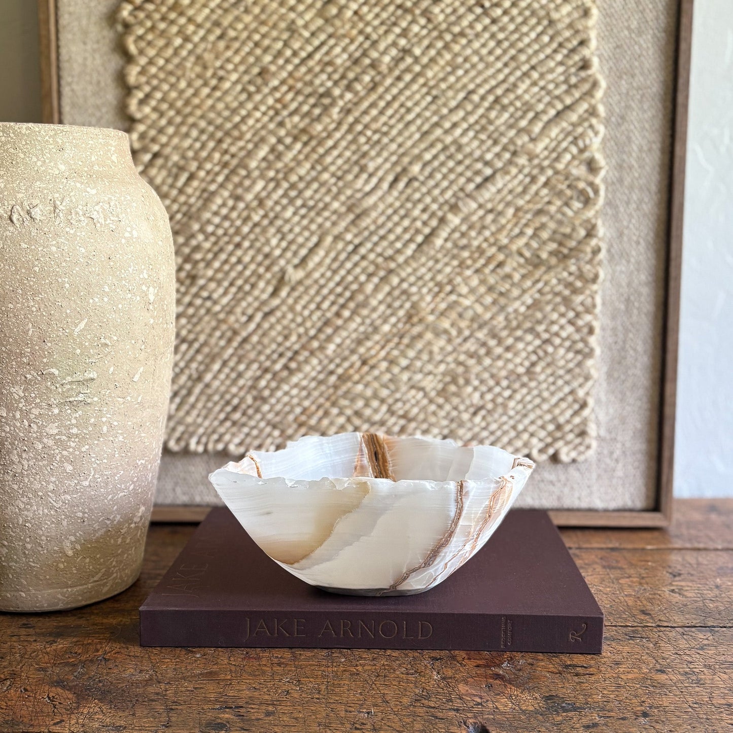 neutral onyx bowl
