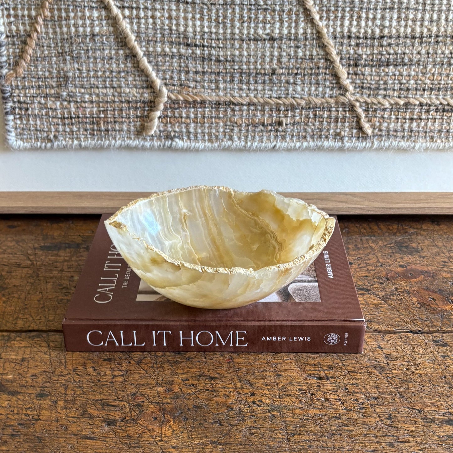 onyx coffee table bowl