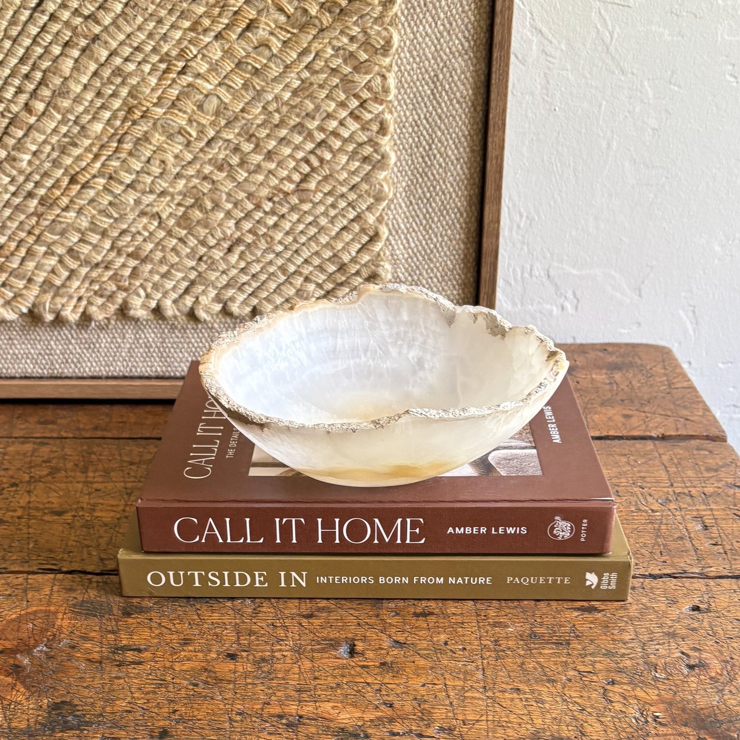 onyx coffee table bowl