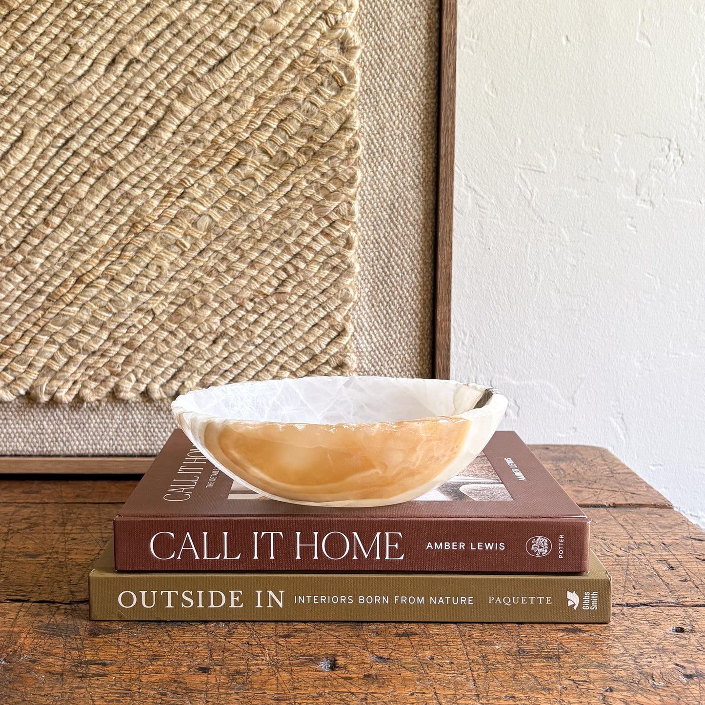 natural mexican onyx stone bowl