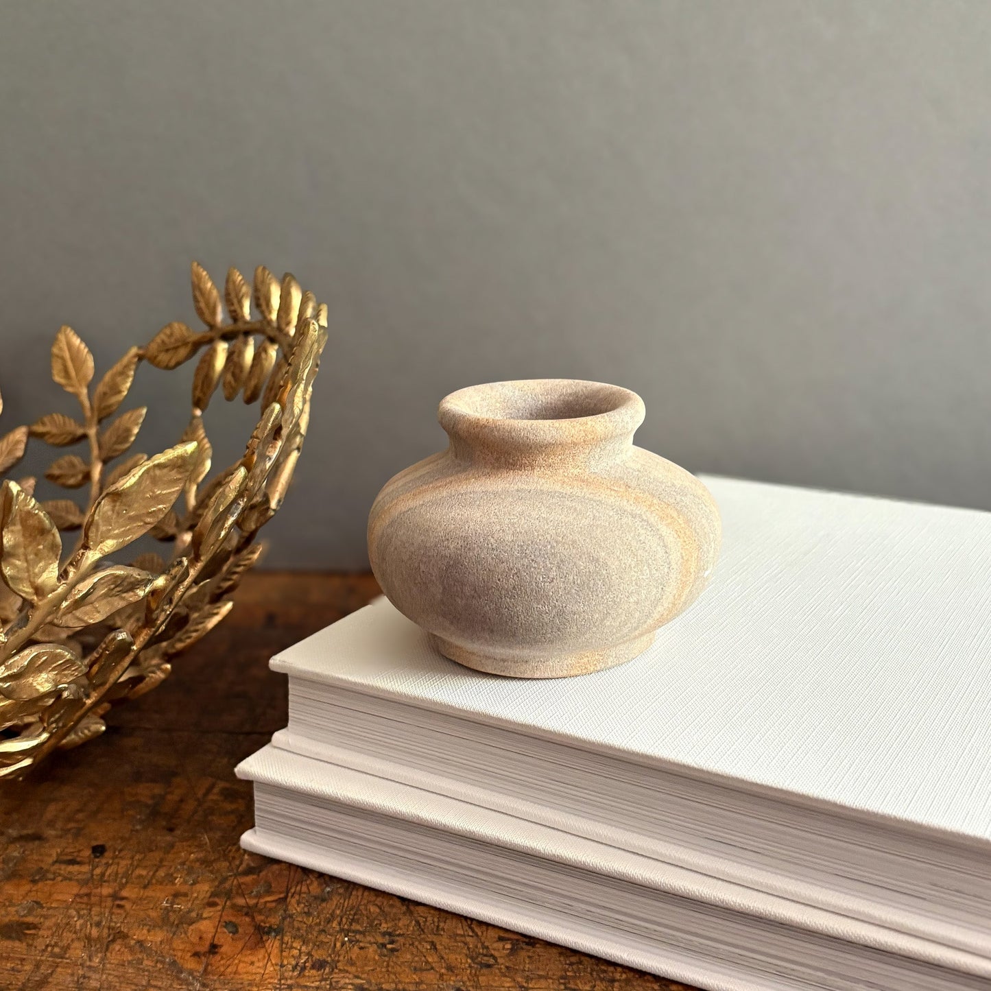 decorative sandstone vase