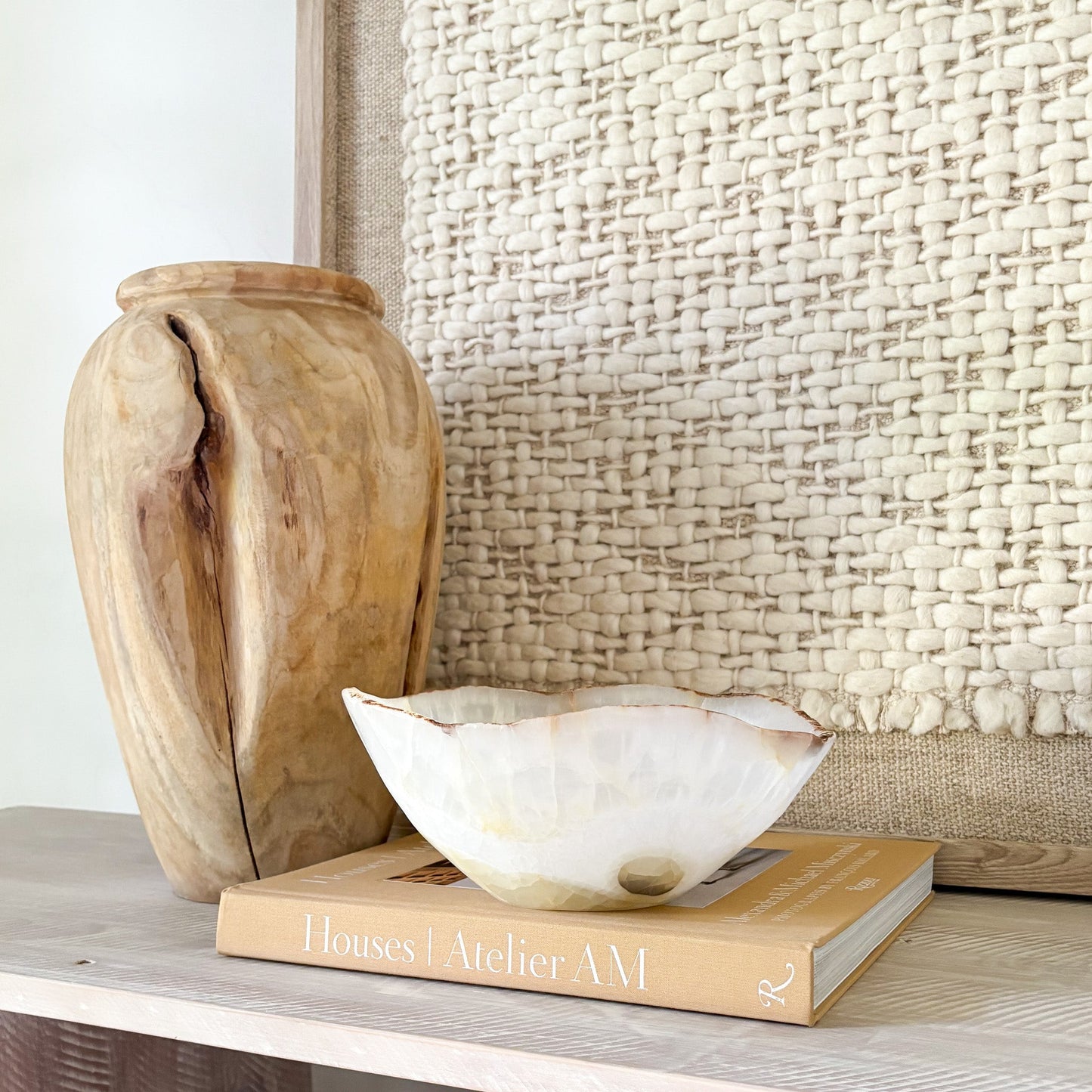 onyx coffee table bowl