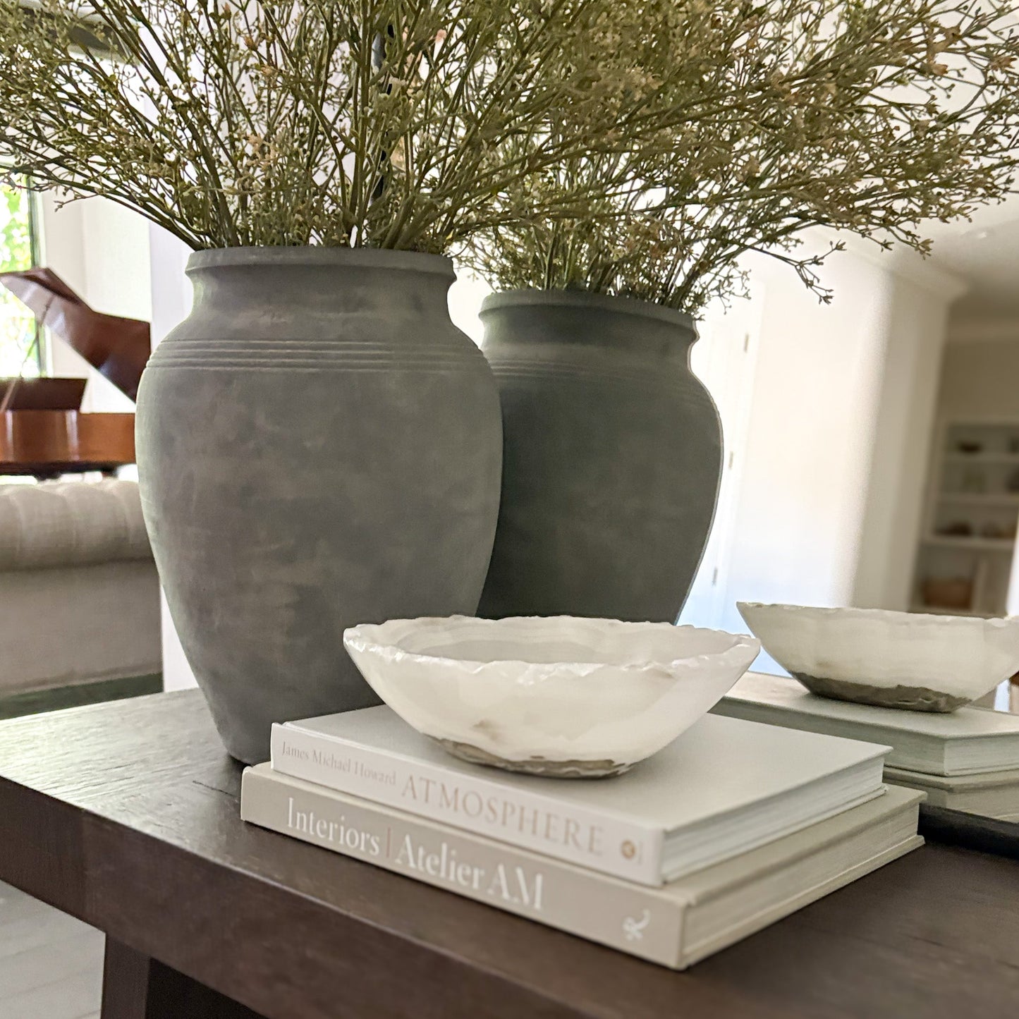 onyx coffee table bowl