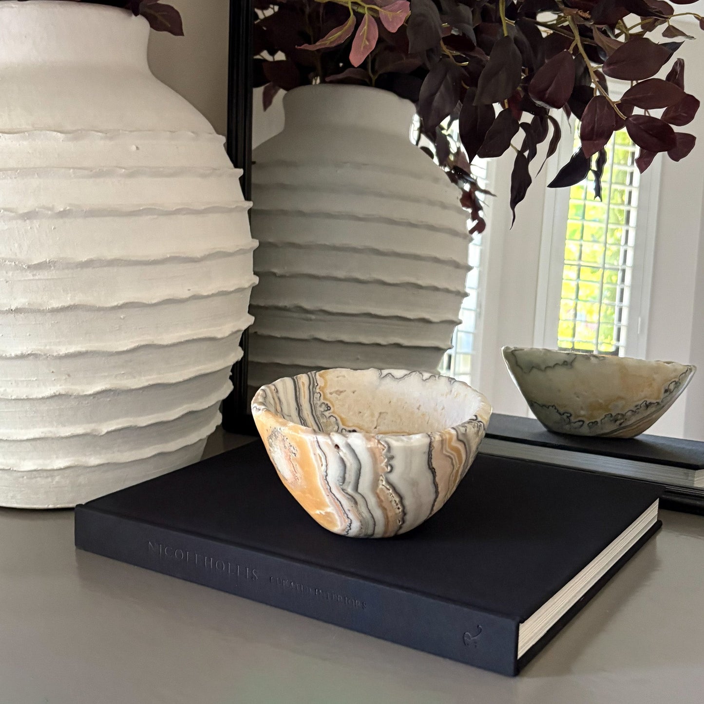 cave calcite bowl