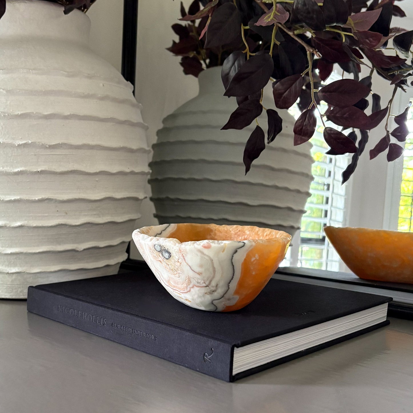 natural onyx stone bowl