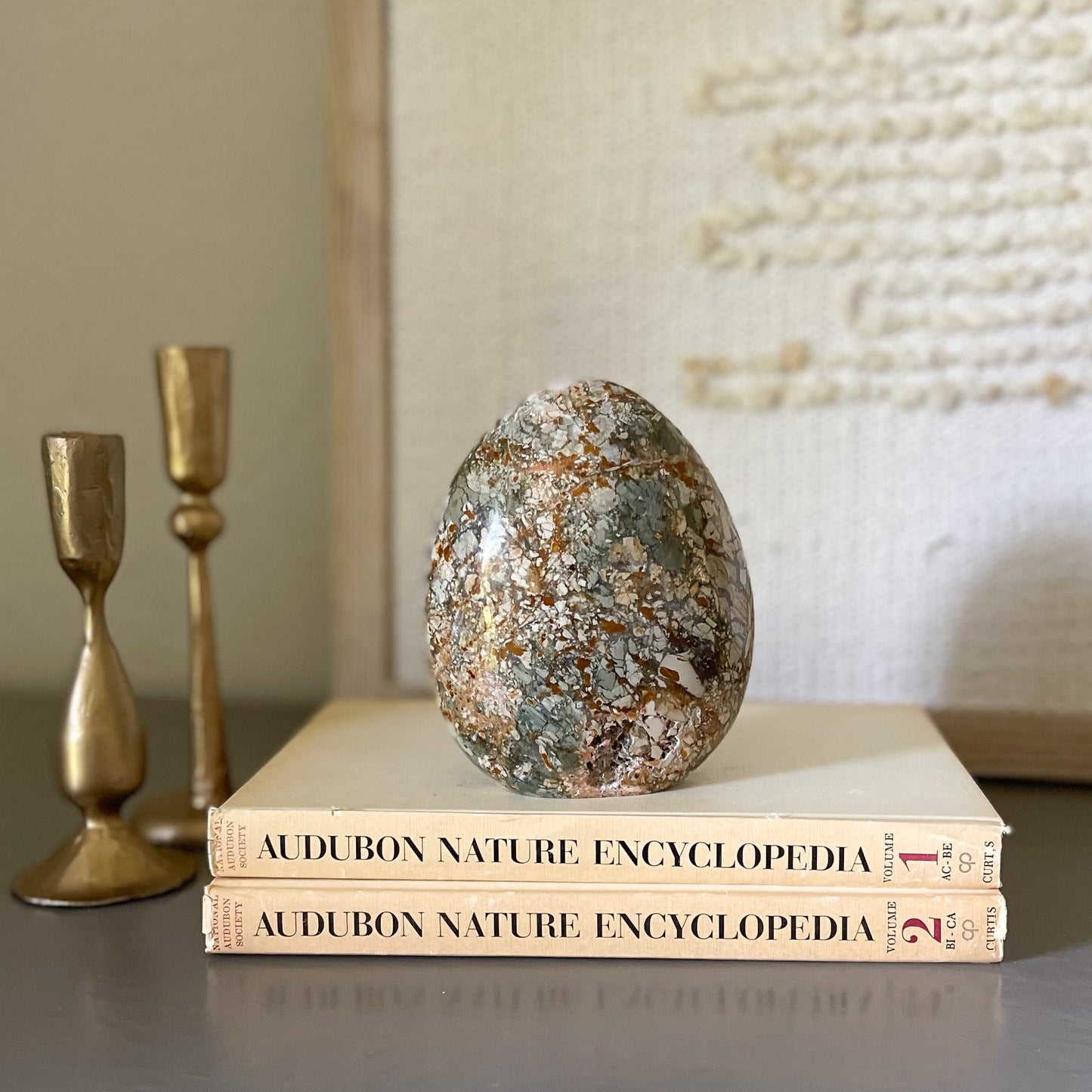 madagasar brecciated jasper statue, natural home accents