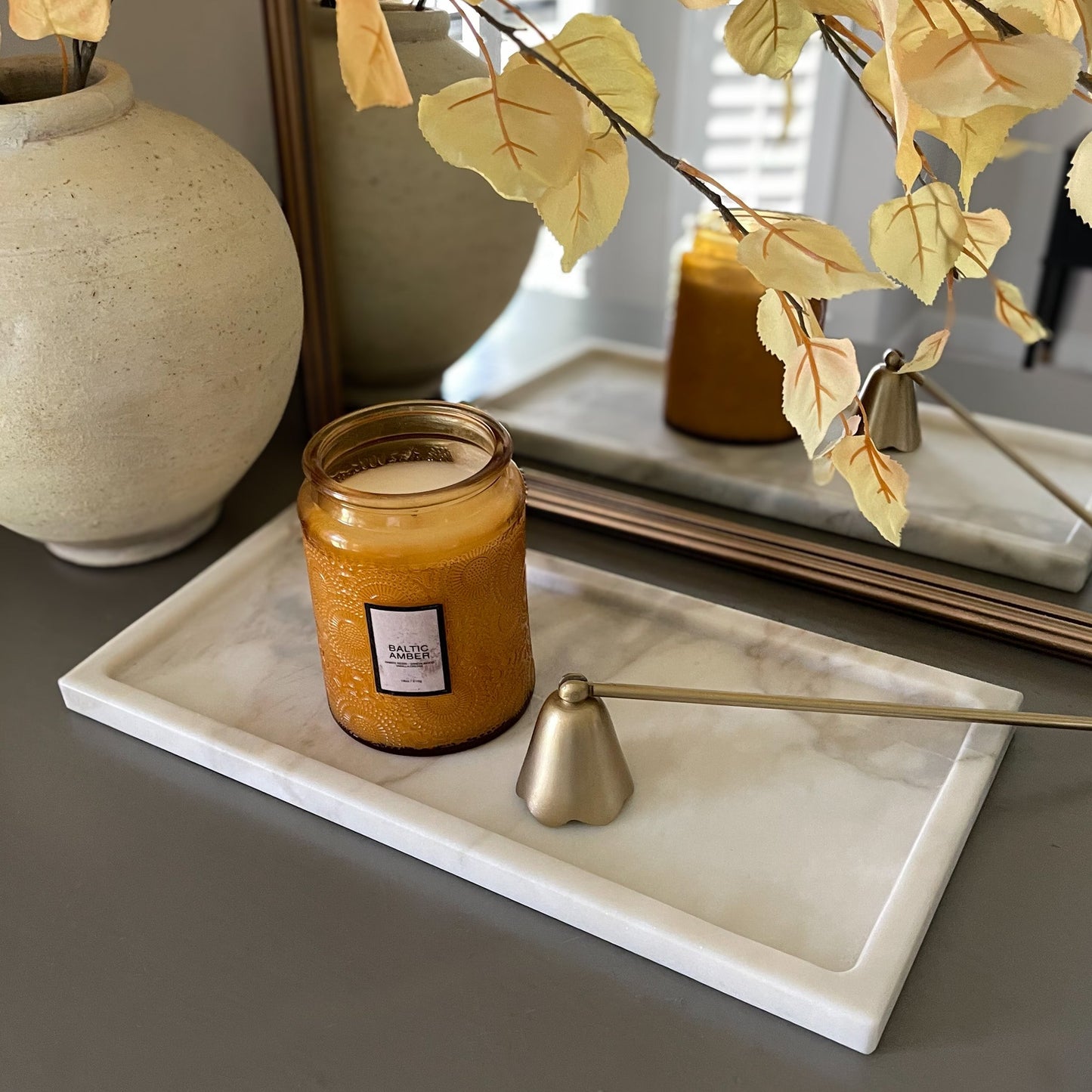 decorative marble tray