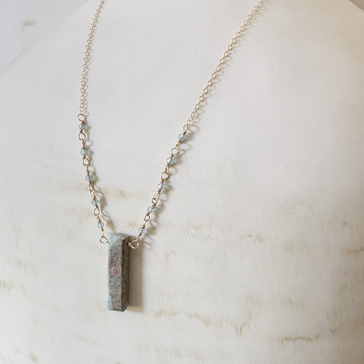 Larimer Gold Pendant Necklace