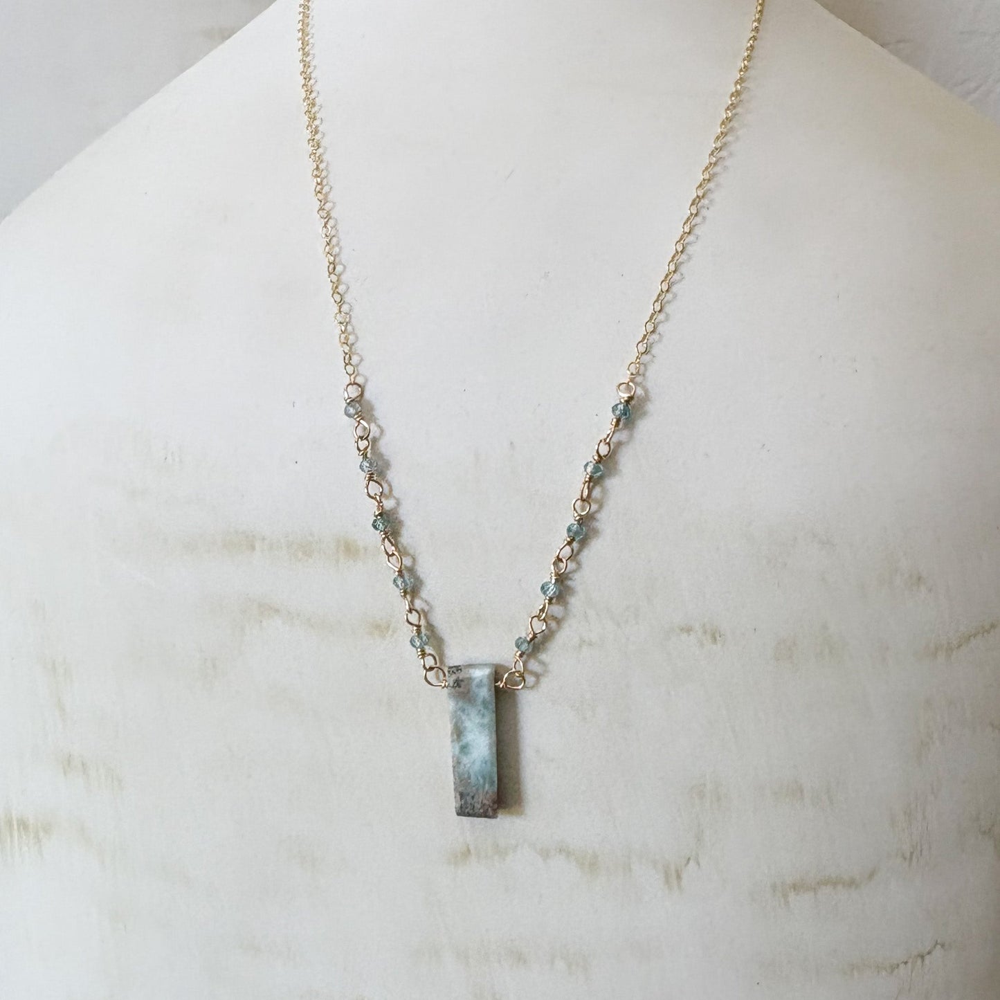 Larimer Gold Pendant Necklace