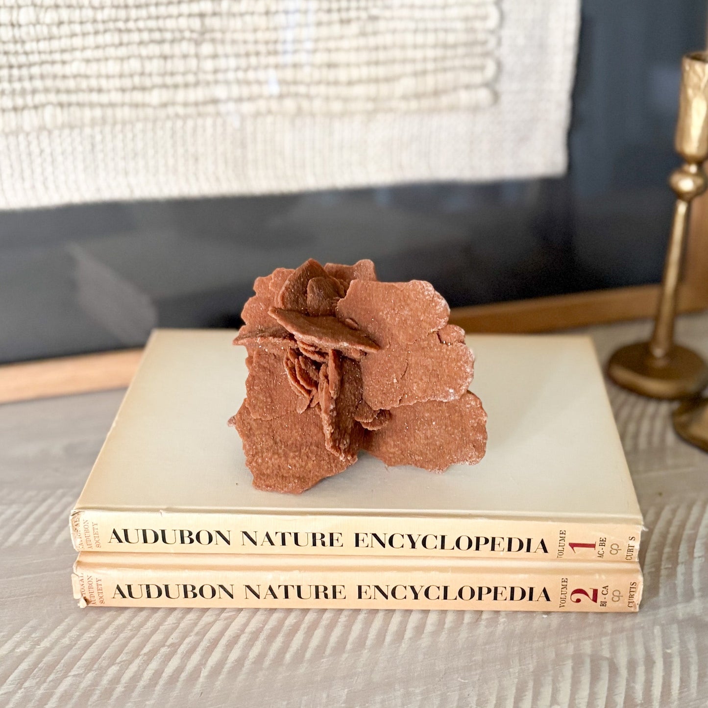 moroccan rose rock, organic home accents