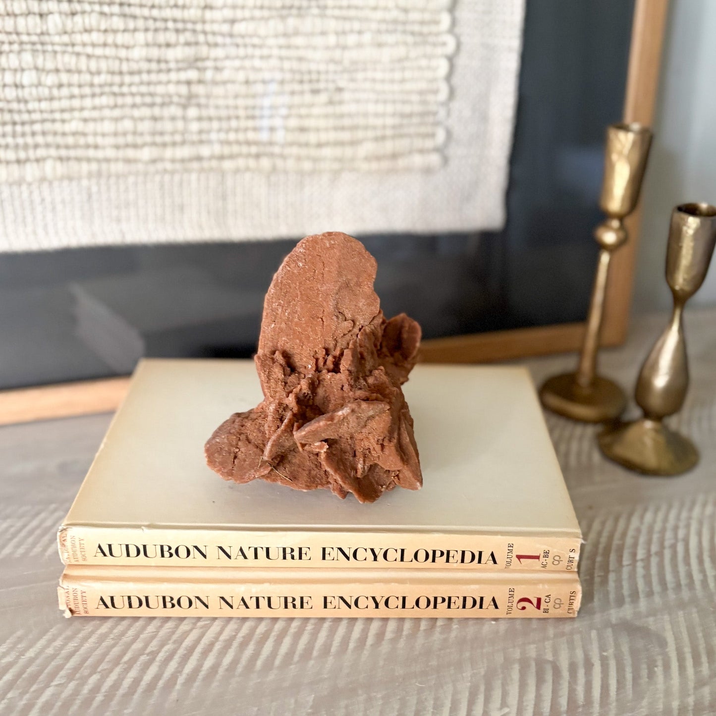decorative moroccan rose rock