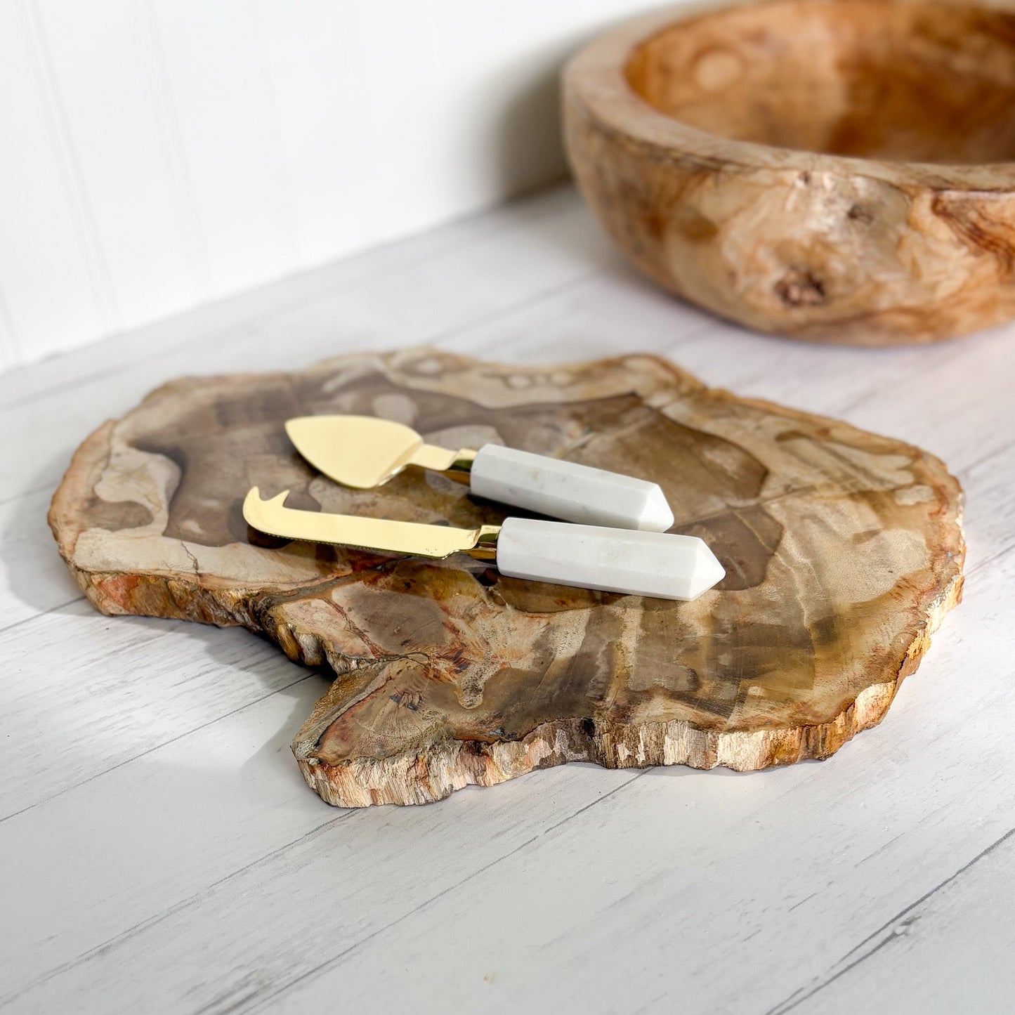 natural stone charcuterie board