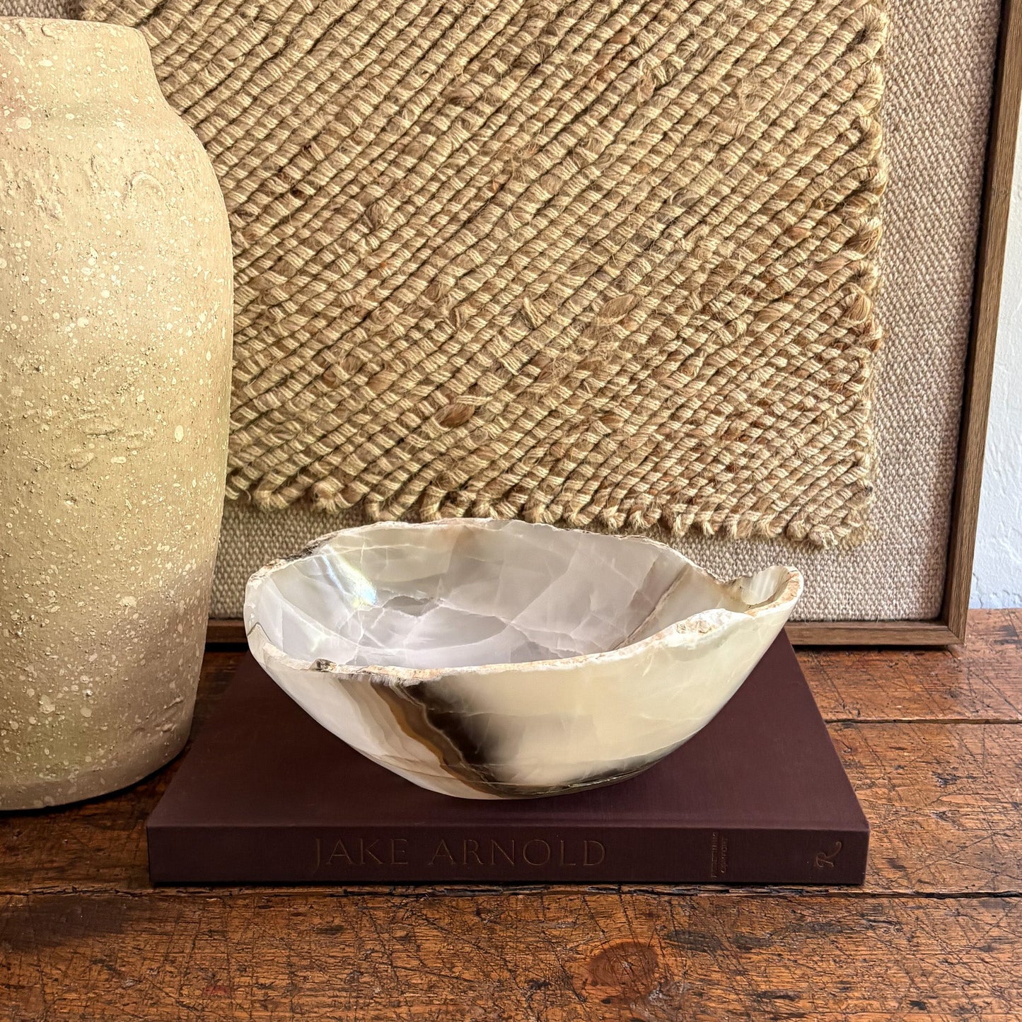 onyx coffee table bowl