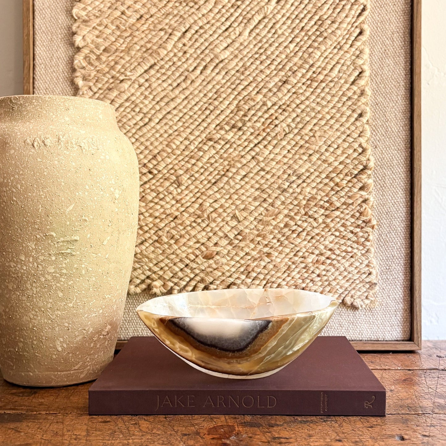 natural mexican onyx stone bowl