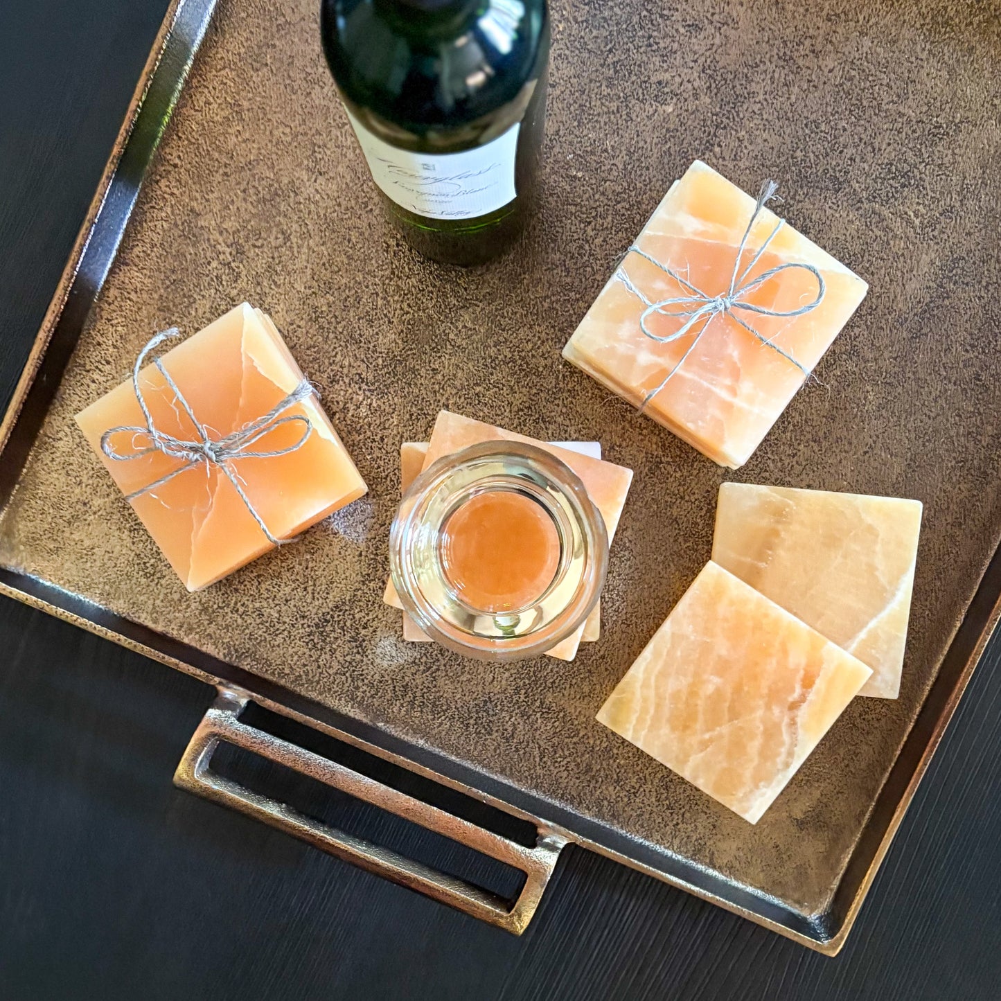 natural stone coasters