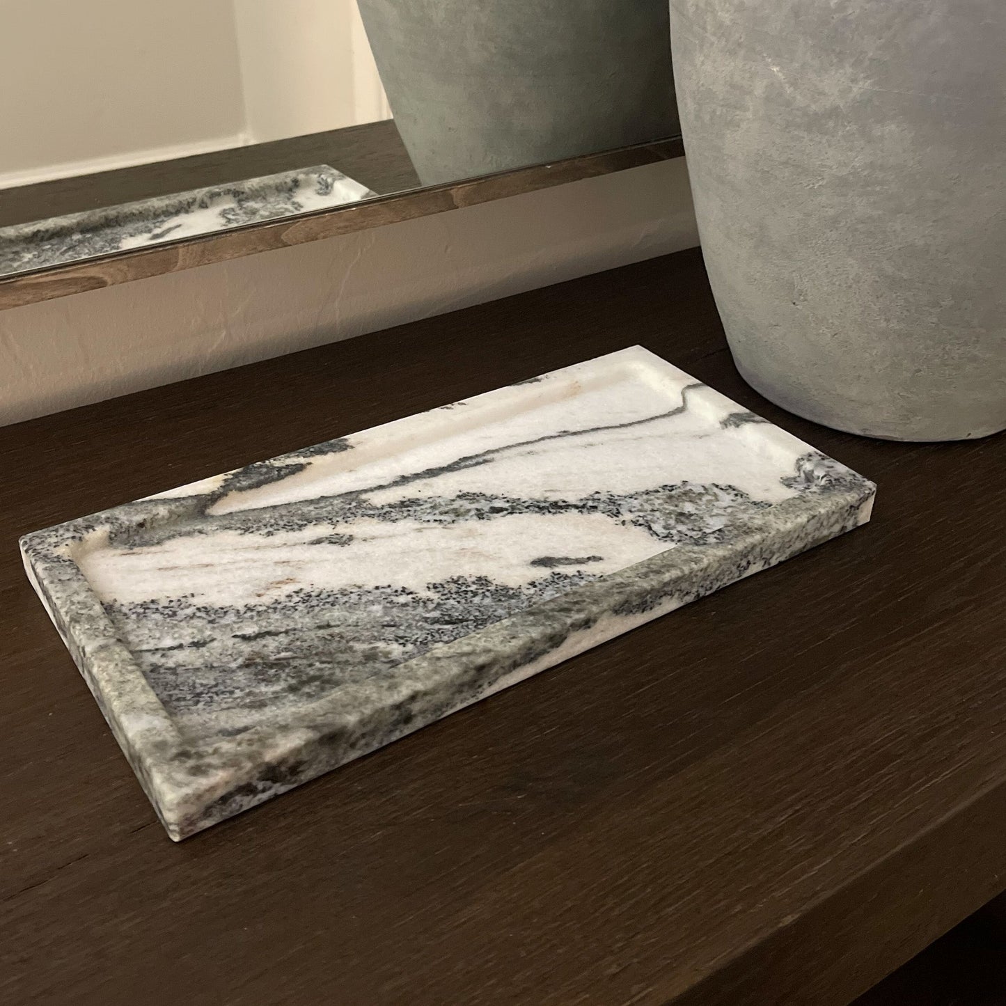 marble home accesories, marble nightstand tray