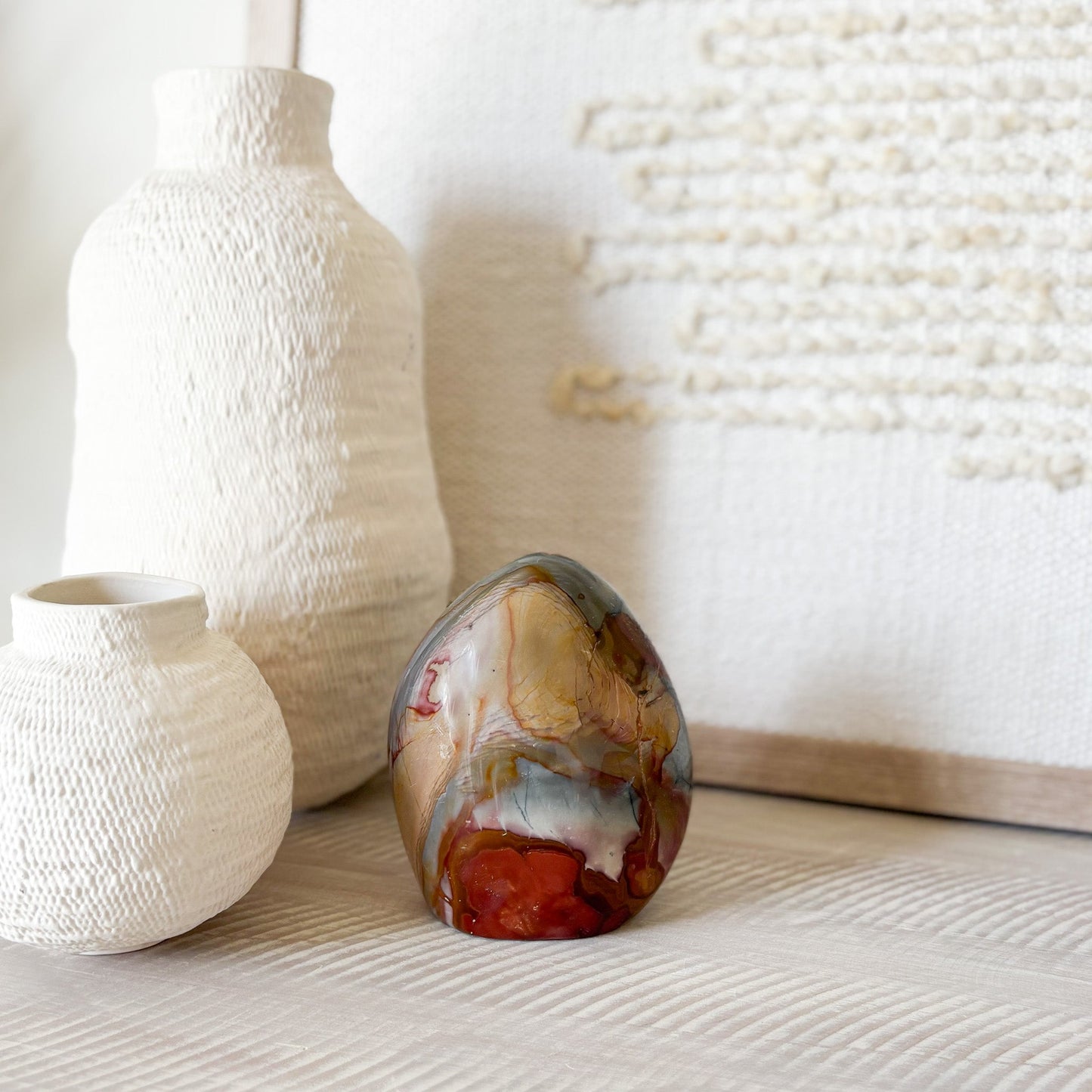 decorative madagascar jasper statue