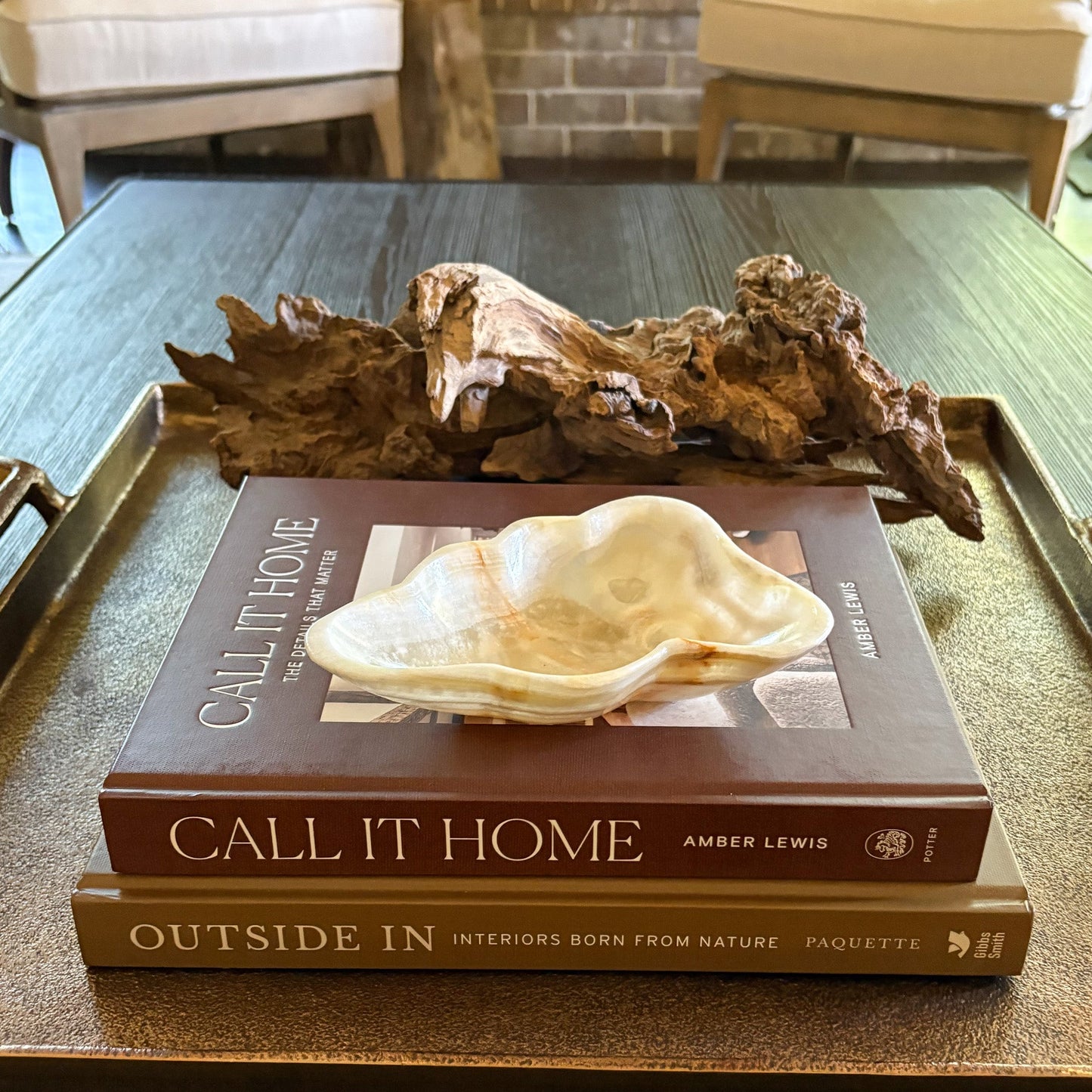 decorative onyx dish