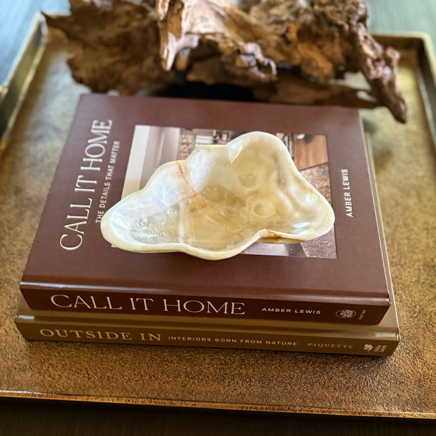 onyx jewelry dish