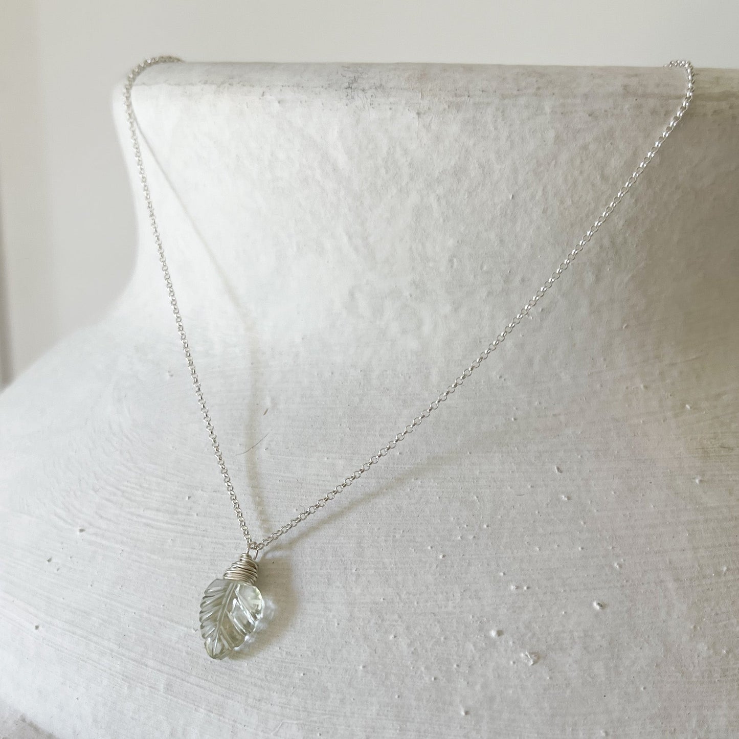 green amethyst necklace