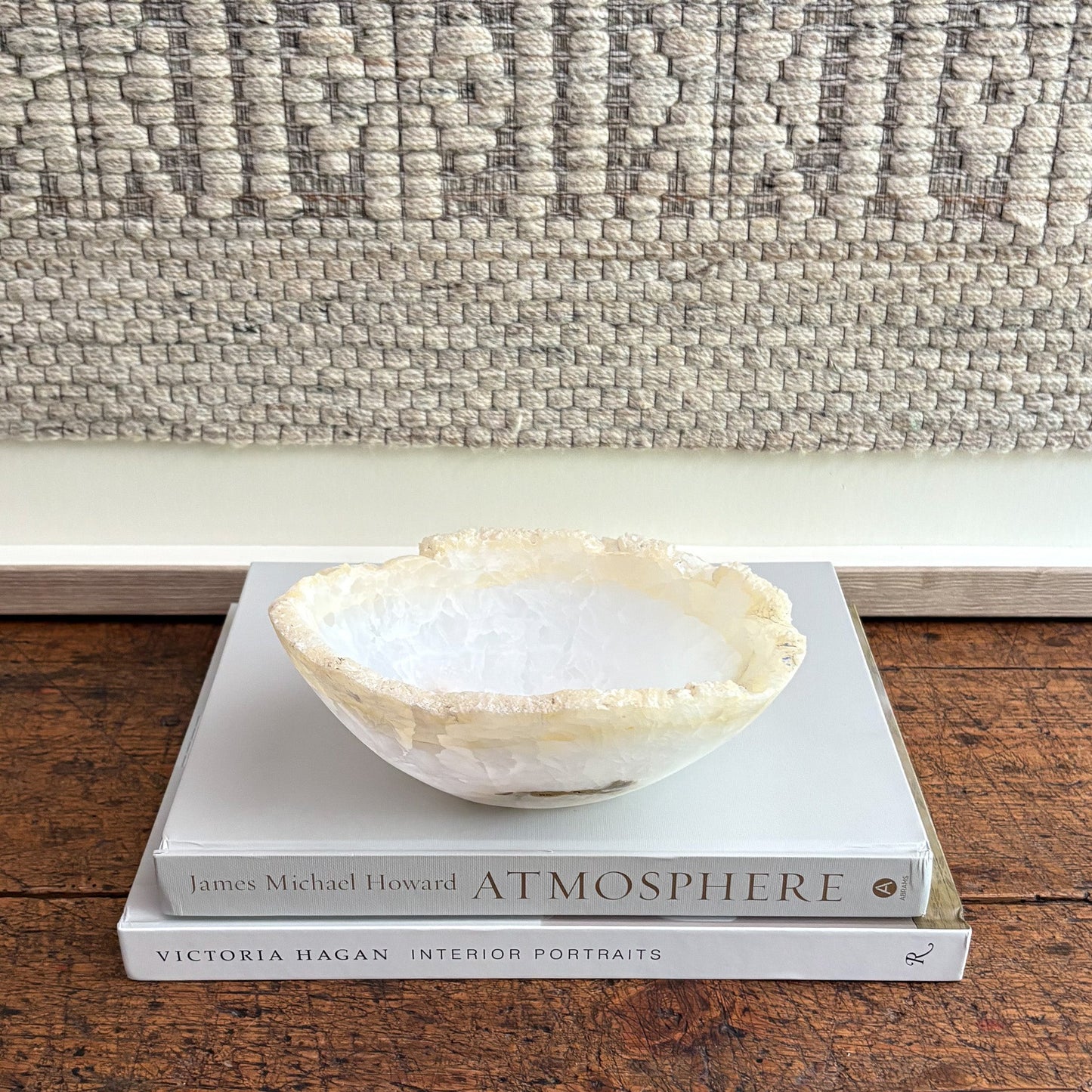 natural stone accent bowl