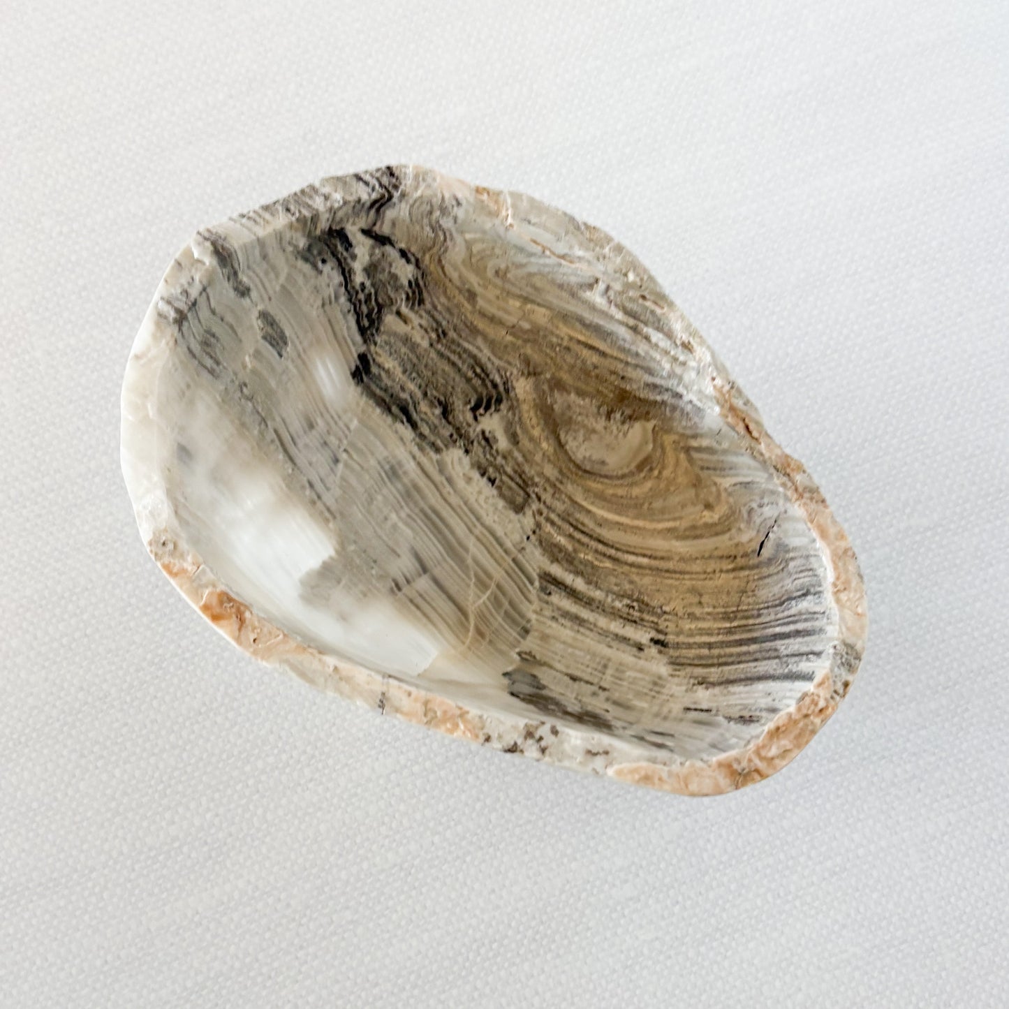 Small artisan onyx bowl for keys, jewelry, or crystals