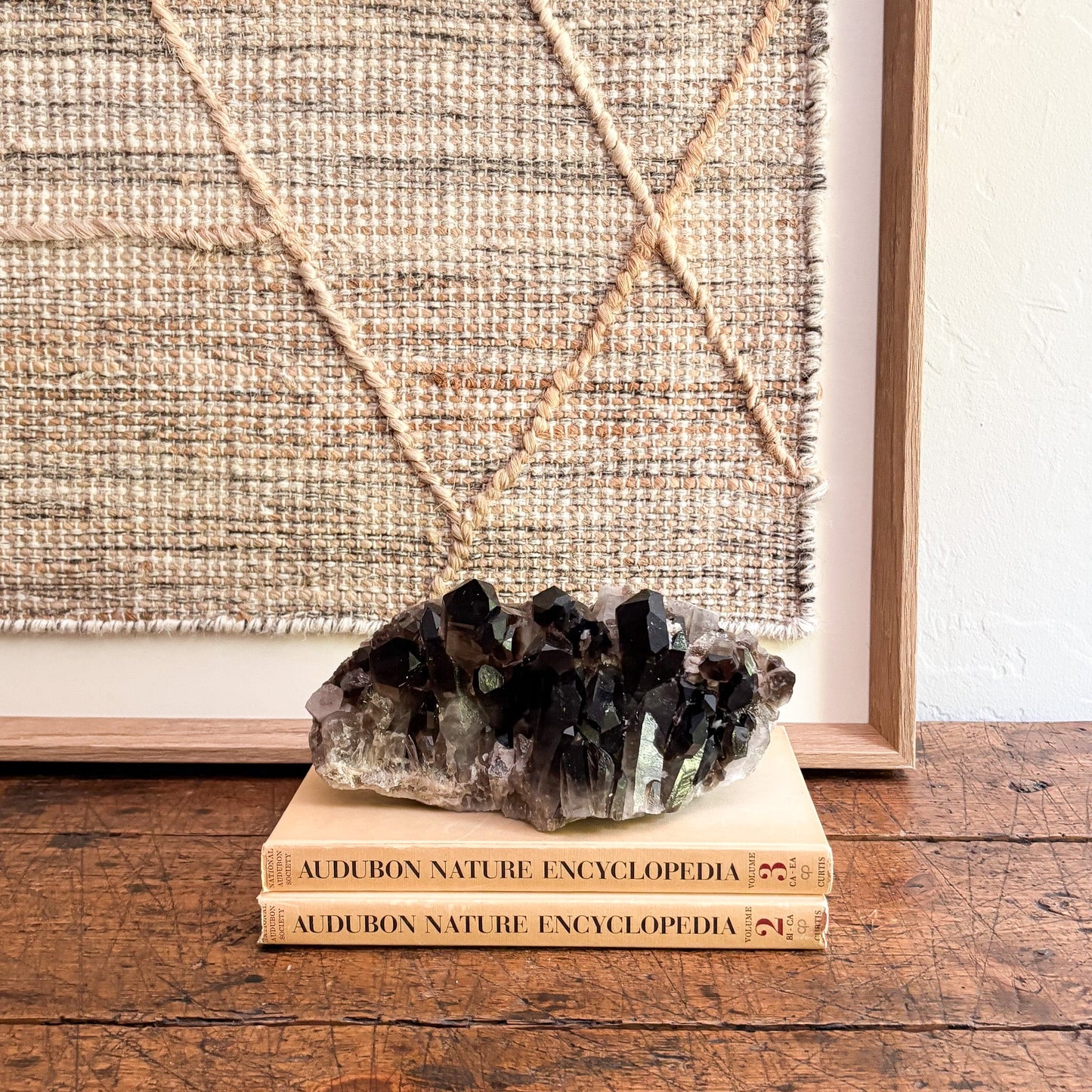 dark brazilian quartz crystal