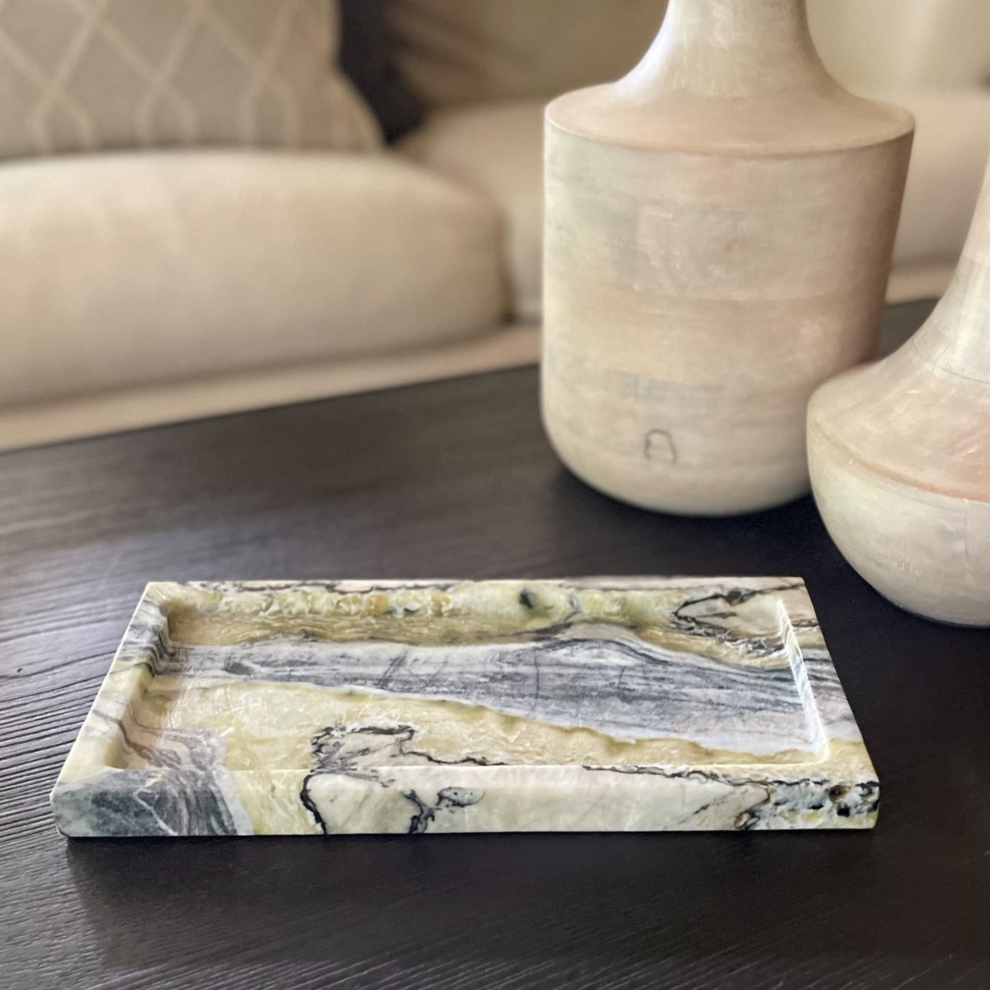 marble coffee table tray, unique marble tray,