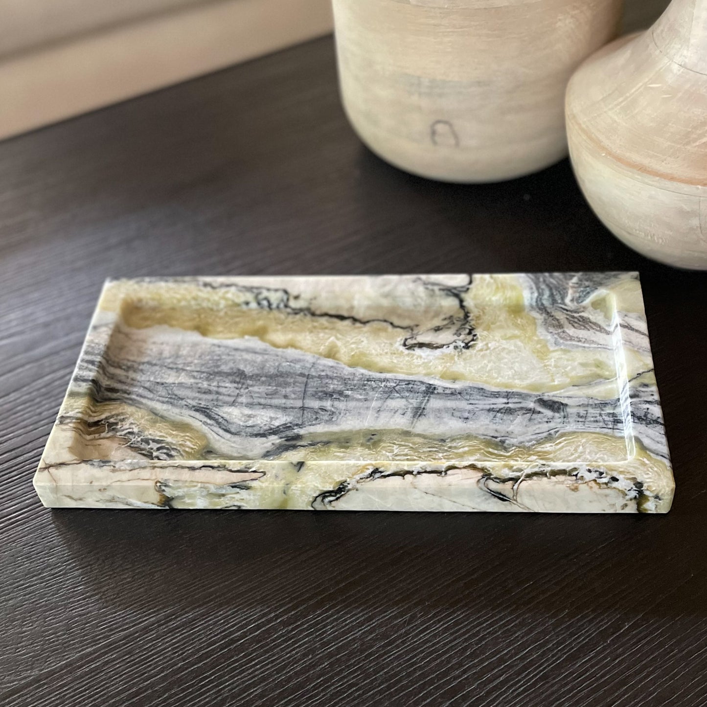 decorative marble tray