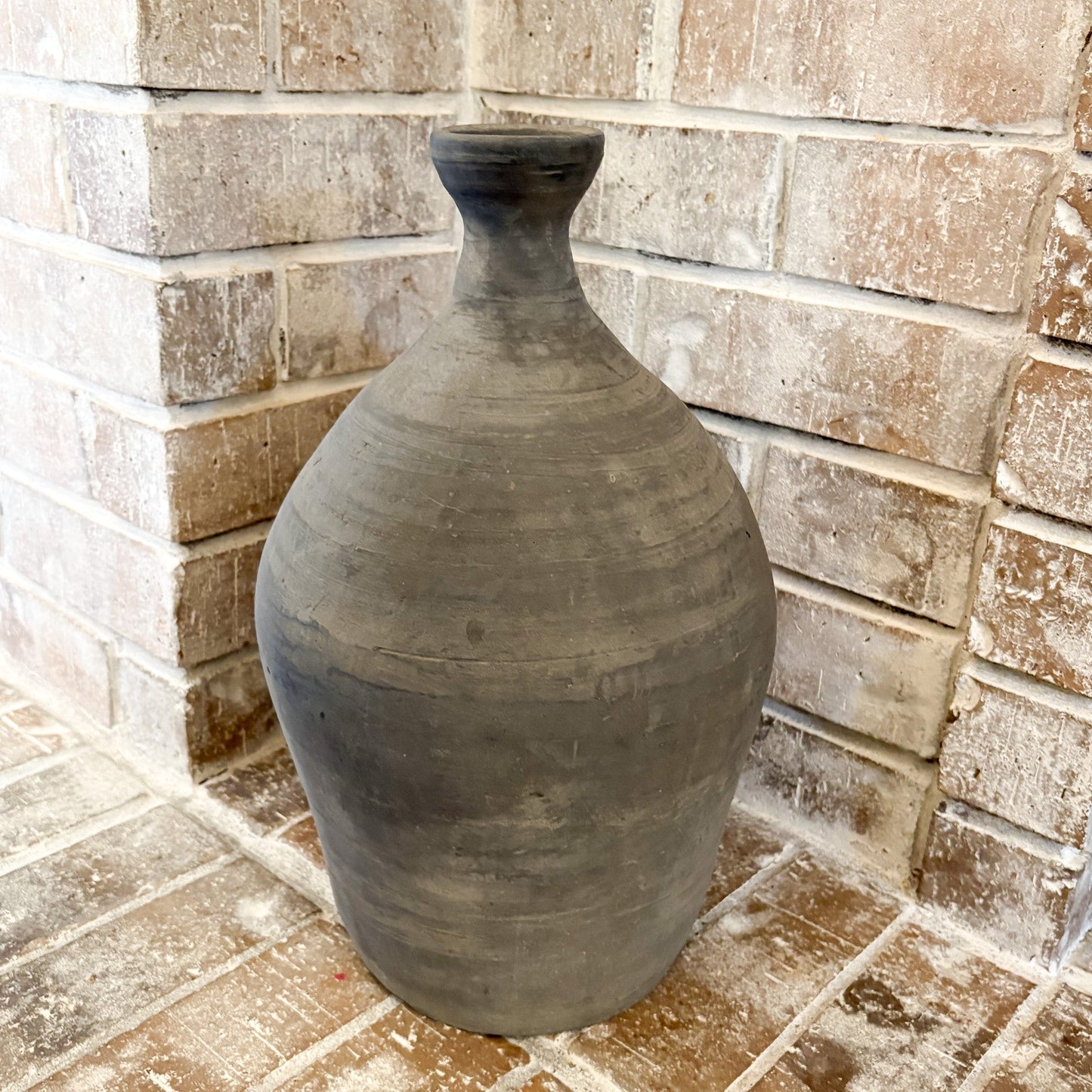 decorative large grey vase
