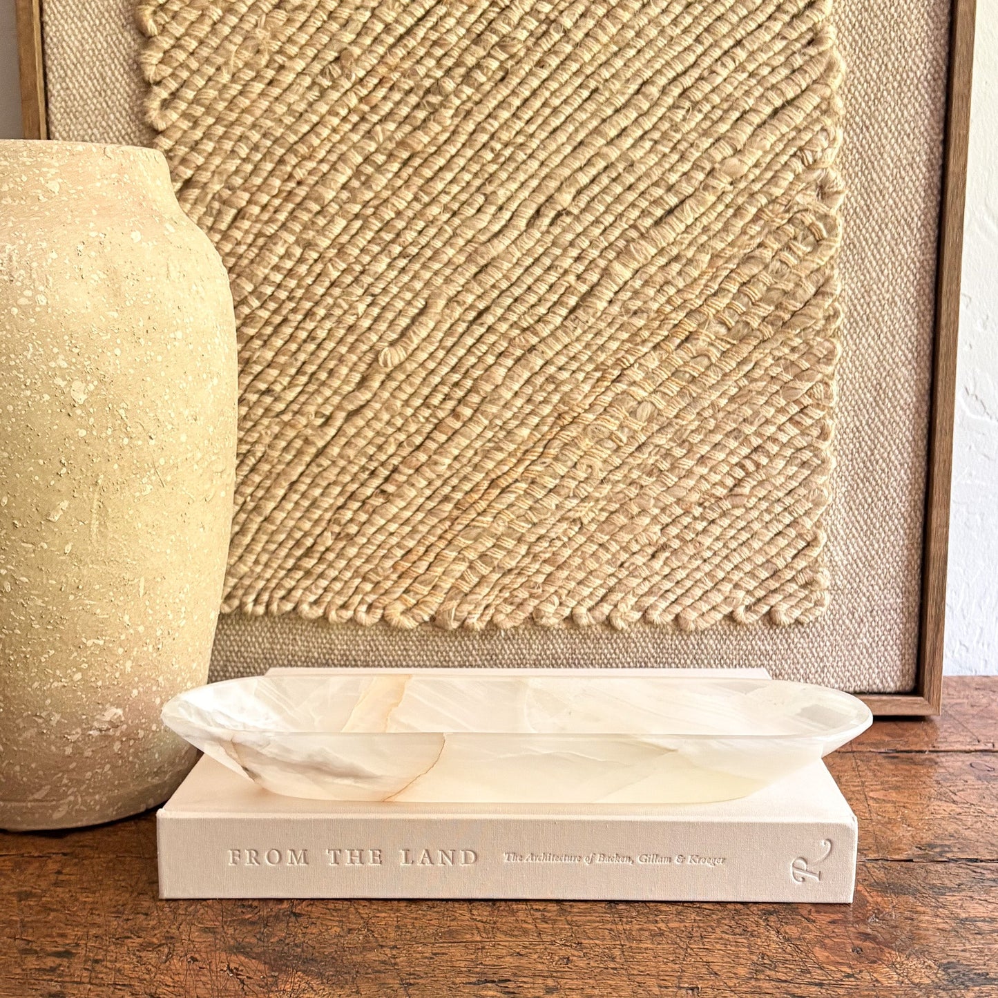 onyx coffee table bowl