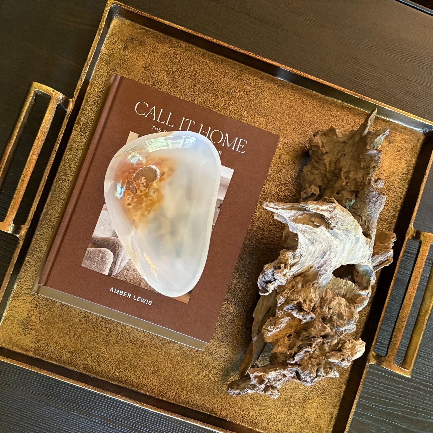 White Onyx Dish