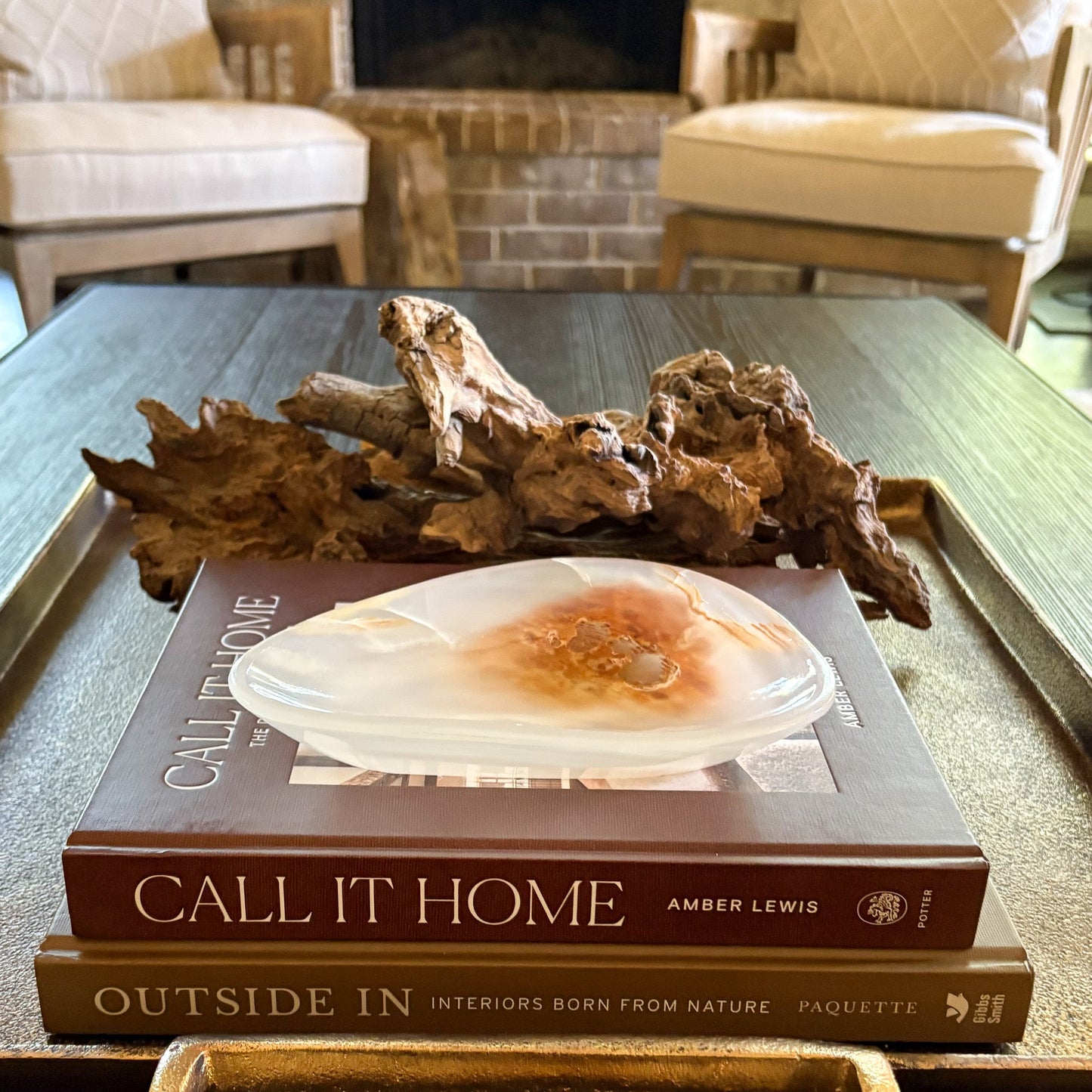 onyx accent dish