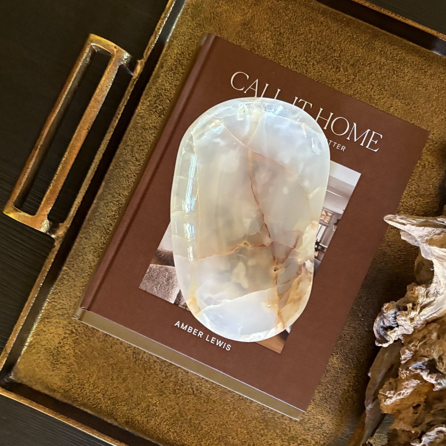 onyx trinket dish