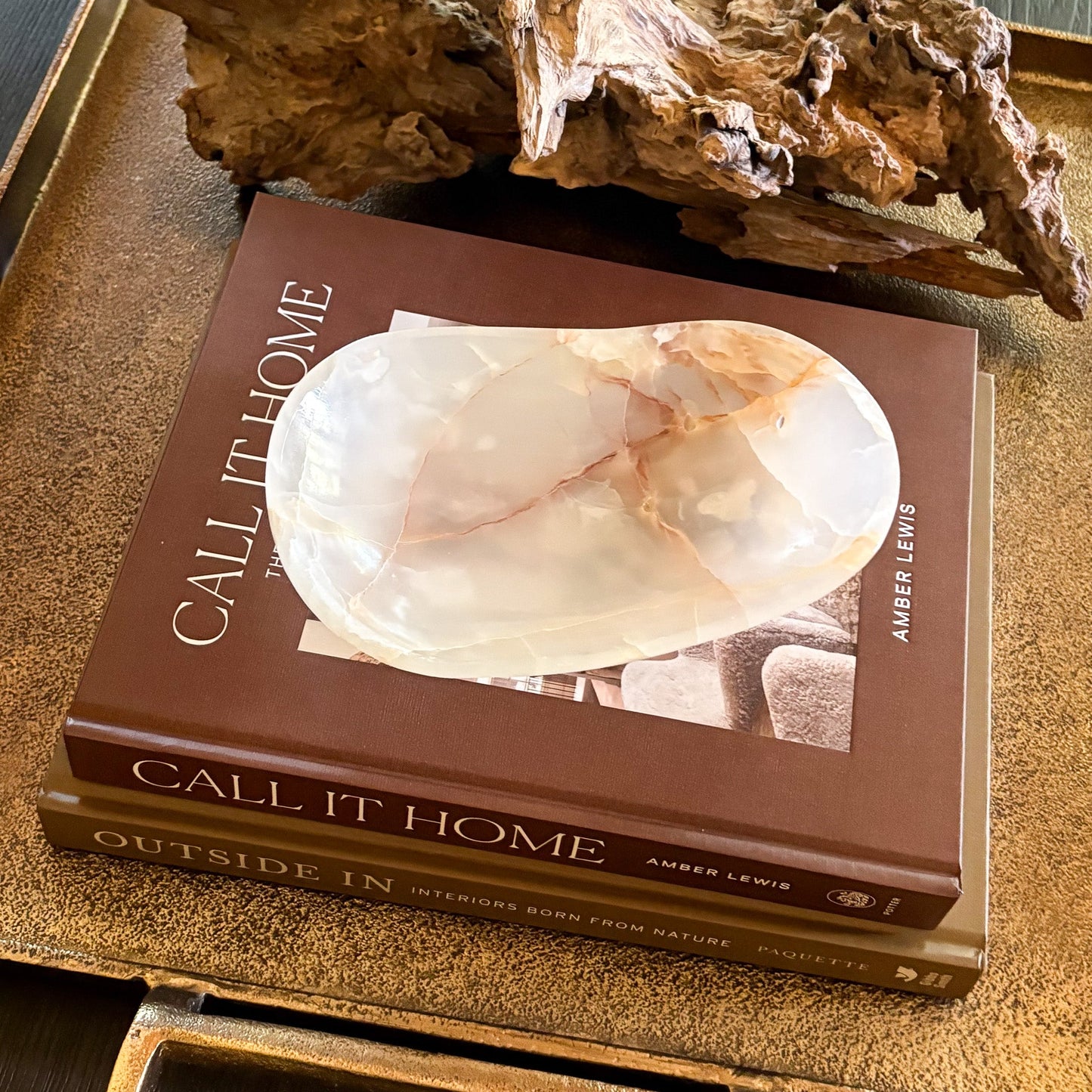 onyx jewelry dish