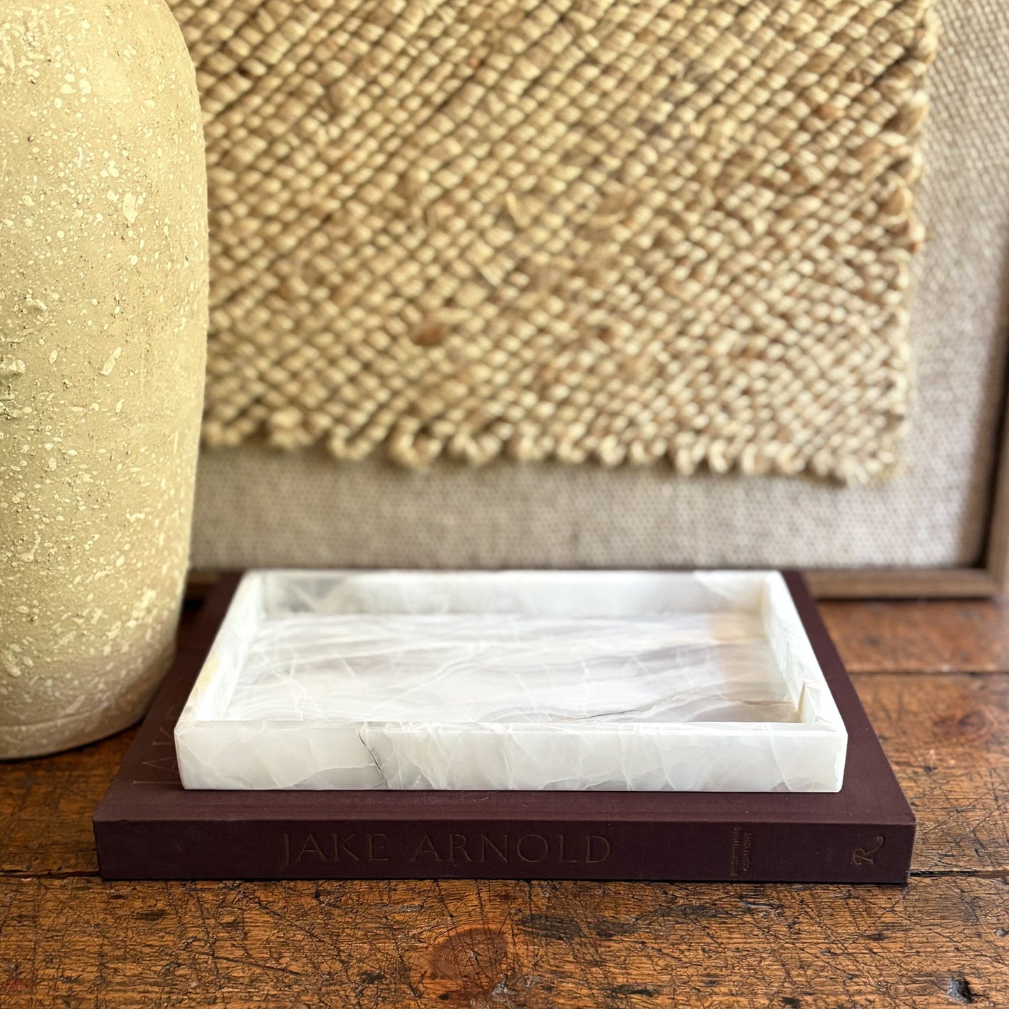 natural mexican onyx stone tray