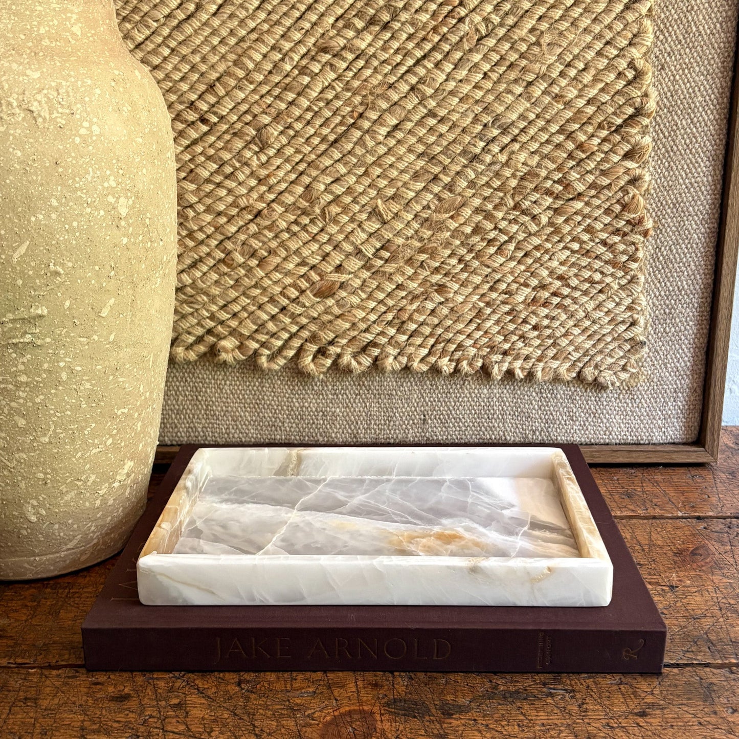 onyx coffee table tray